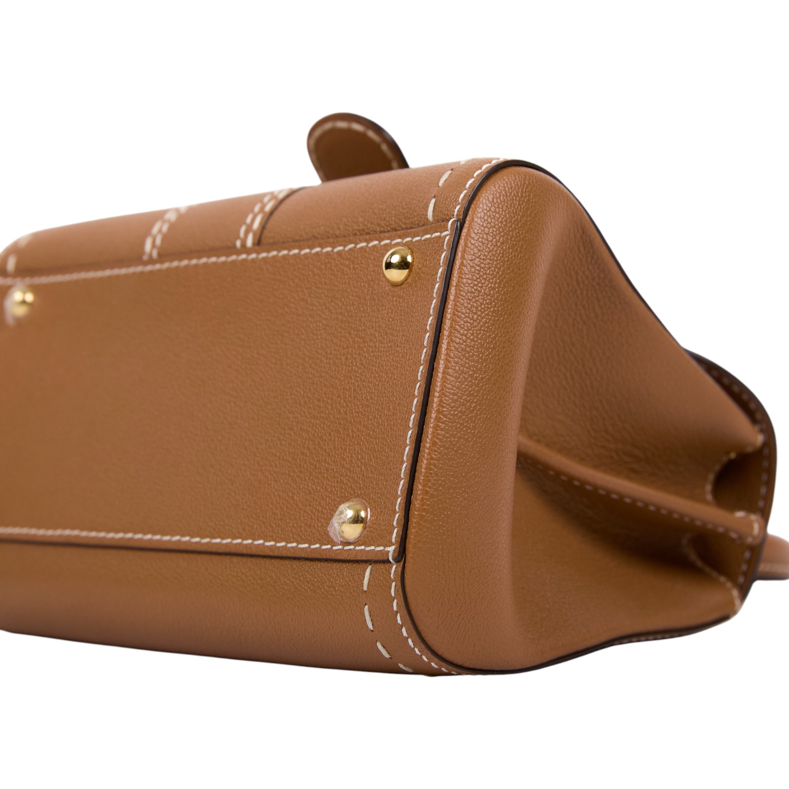 德爾沃 DELVAUX  Brillant Mini Surpique 手提包 AA0406ADW0ADADO  防塵袋/背帶/保證卡/鏡子