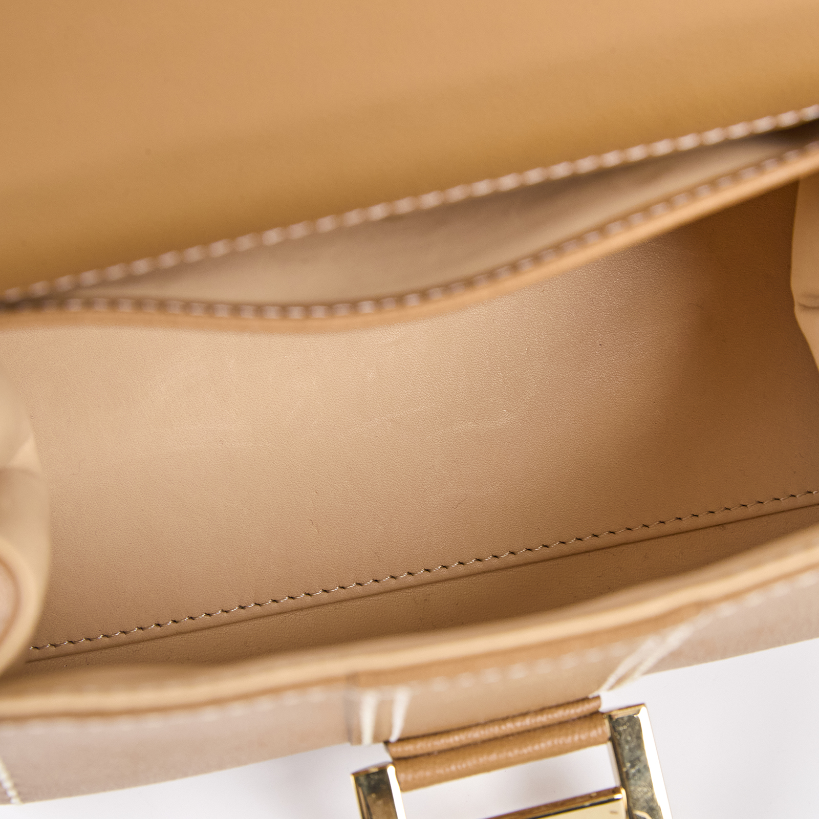 德爾沃 DELVAUX  Brillant Mini Surpique 手提包 AA0406ADW0ADADO  防塵袋/背帶/保證卡/鏡子