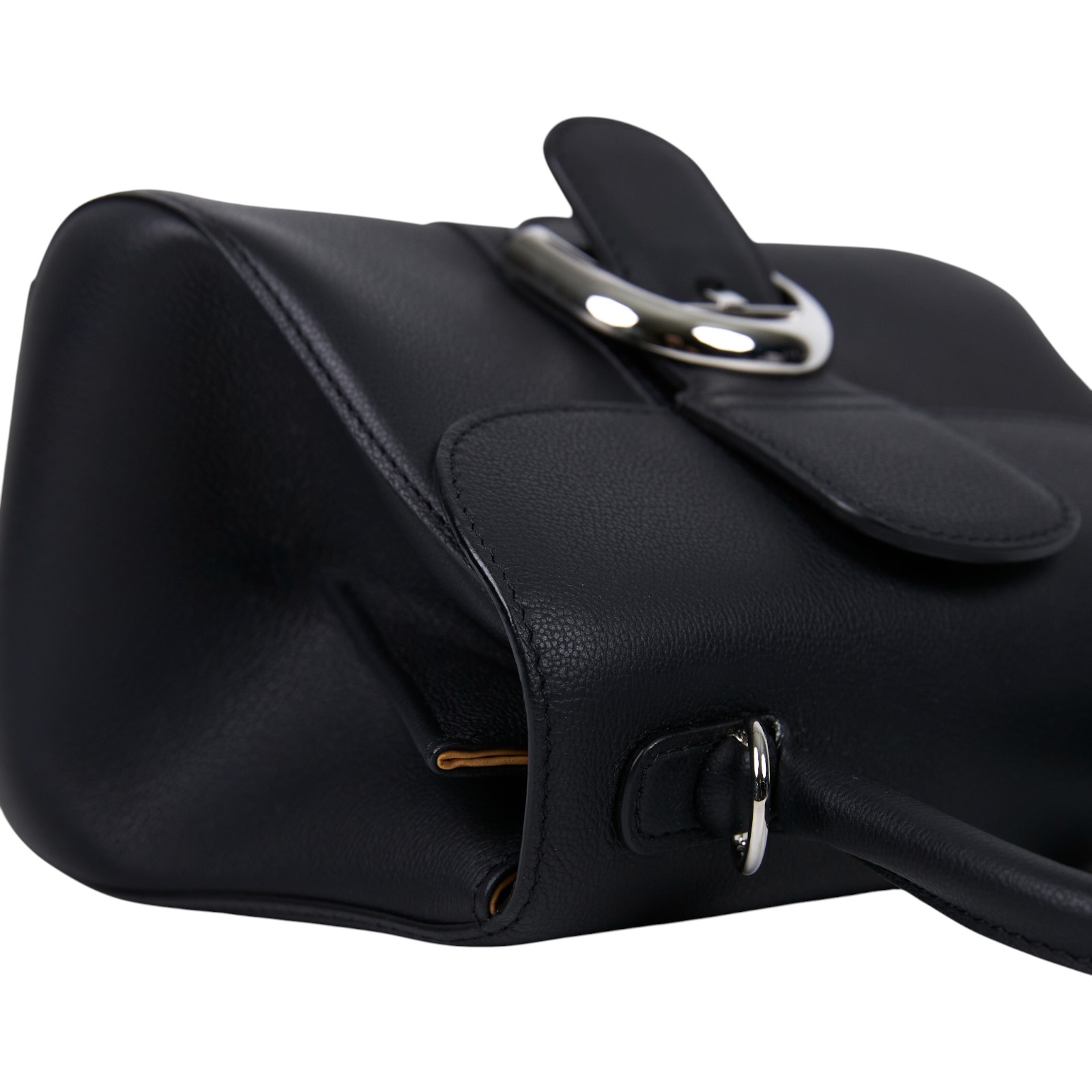 德爾沃 DELVAUX  Brillant Mini 手提包 AA0406AAU099ZPA  原廠盒子/防塵袋/背帶/保證卡/鏡子/購買證明