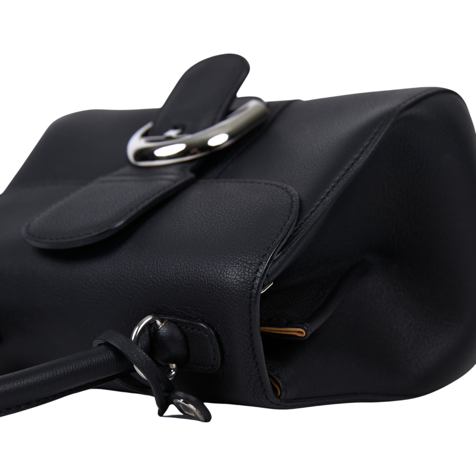 德爾沃 DELVAUX  Brillant Mini 手提包 AA0406AAU099ZPA  原廠盒子/防塵袋/背帶/保證卡/鏡子/購買證明