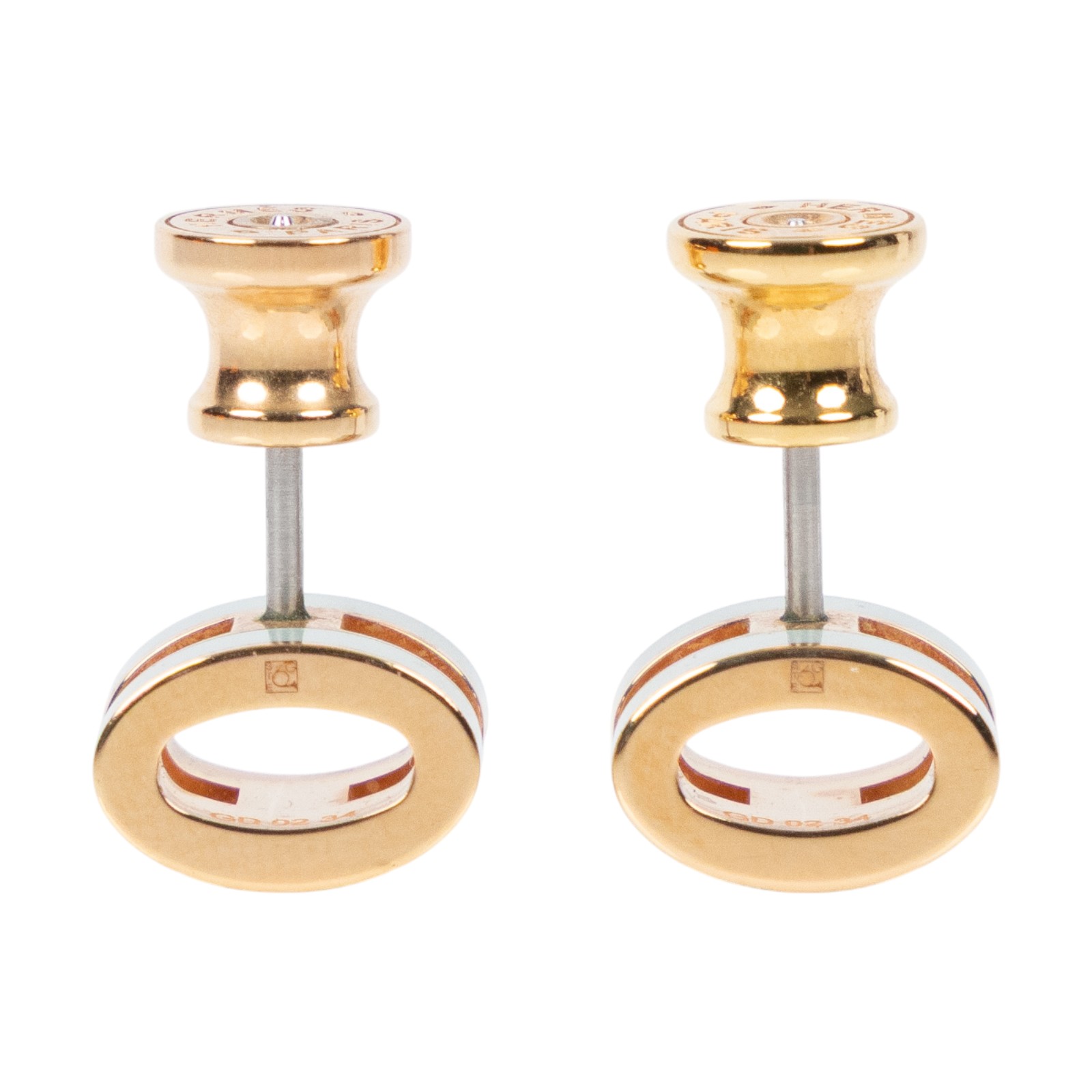 愛馬仕 Hermes Mini Pop H 耳釘 POPHEMINI GD0234 淺藍MINI POP H耳環 原廠盒子/防塵袋/內襯