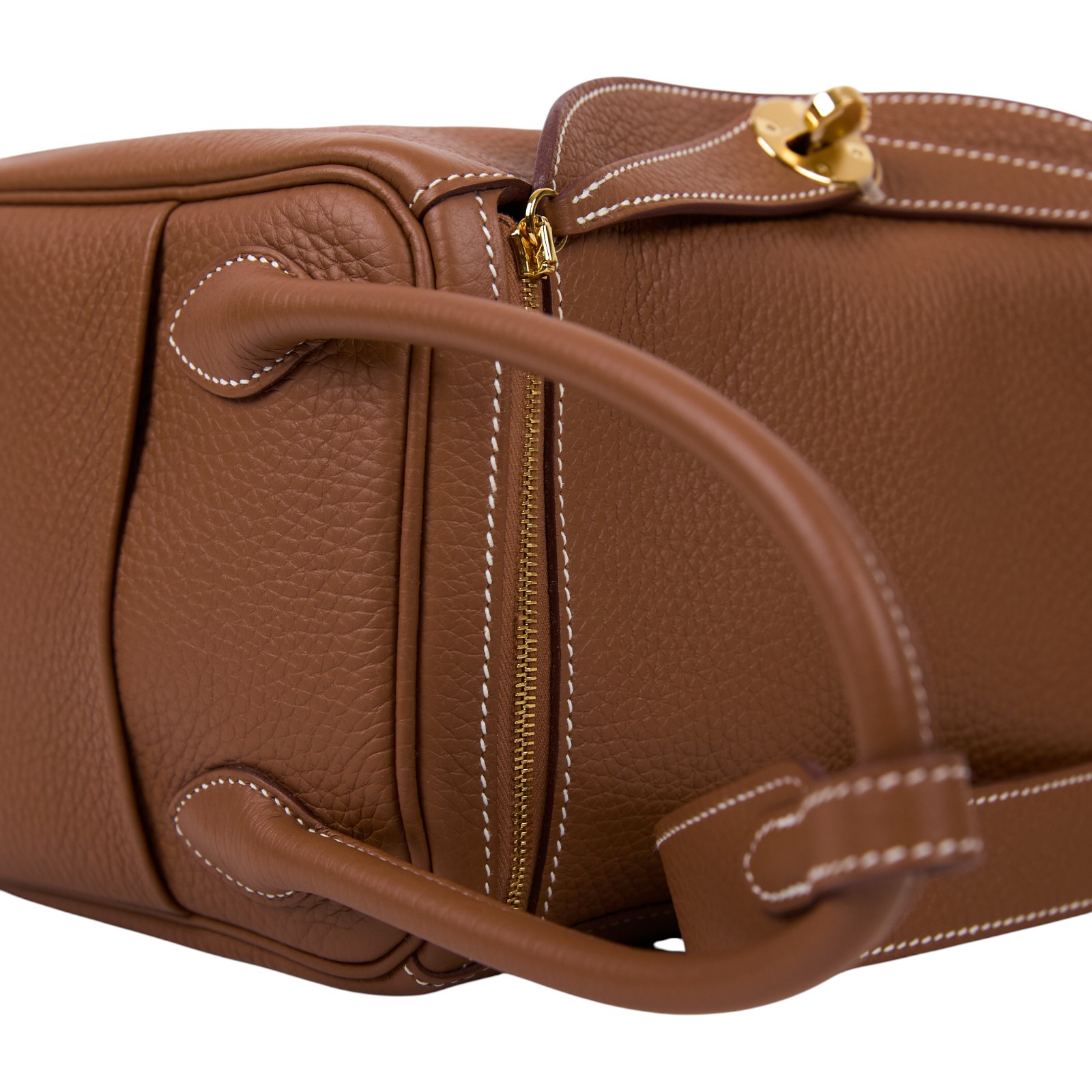 愛馬仕 Hermes Lindy 琳迪包 26 LD26 K刻 金棕LINDY26 防塵袋