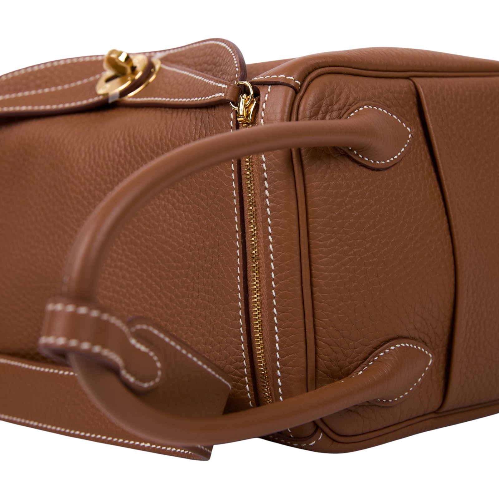 愛馬仕 Hermes Lindy 琳迪包 26 LD26 K刻 金棕LINDY26 防塵袋