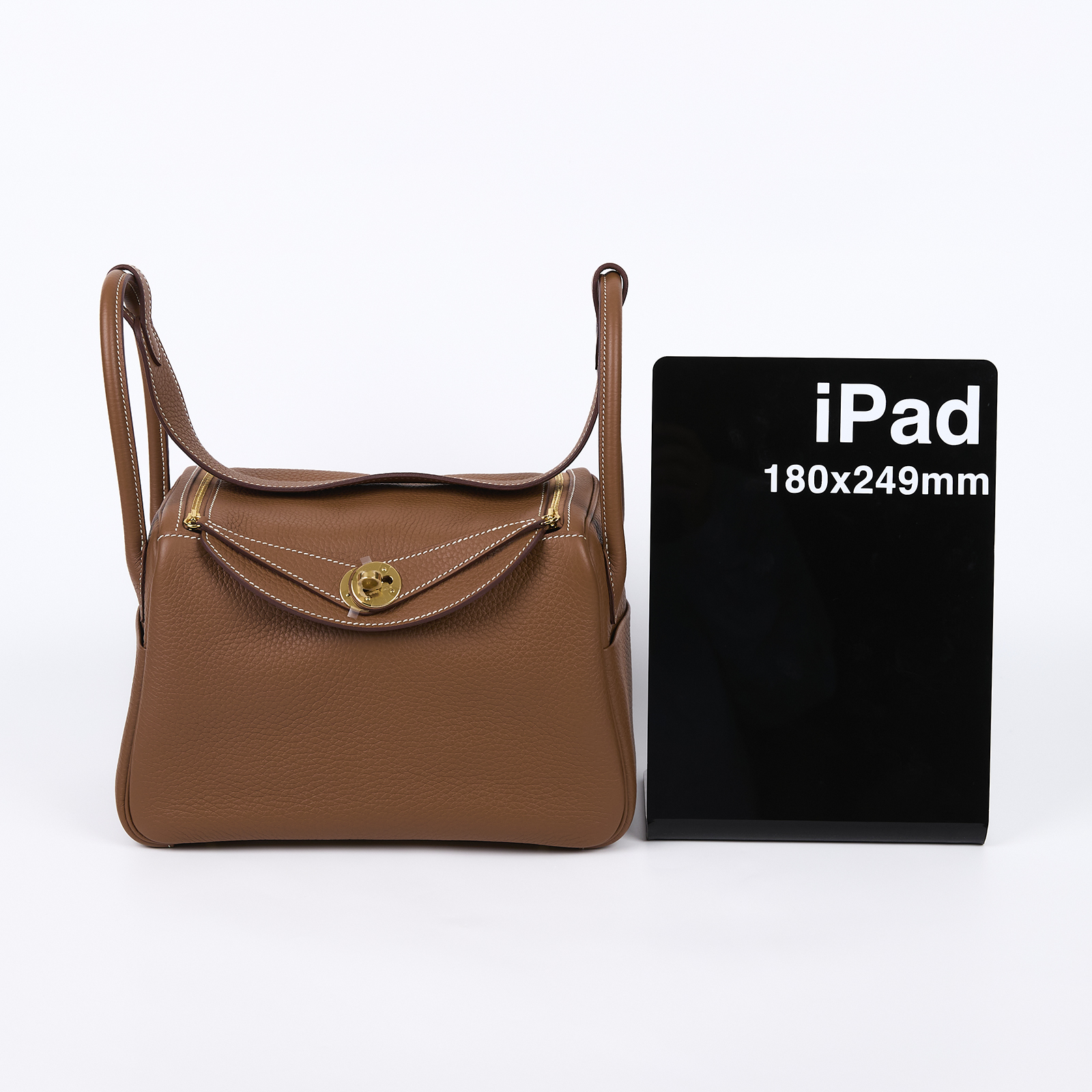 愛馬仕 Hermes Lindy 琳迪包 26 LD26 K刻 金棕LINDY26 防塵袋