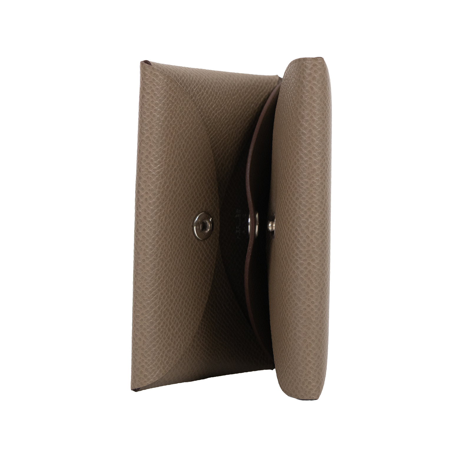 愛馬仕 Hermes Calvi Duo 卡包 大象灰 銀色五金 H083035CK18 W  大象灰CALVI DUO 原廠盒子