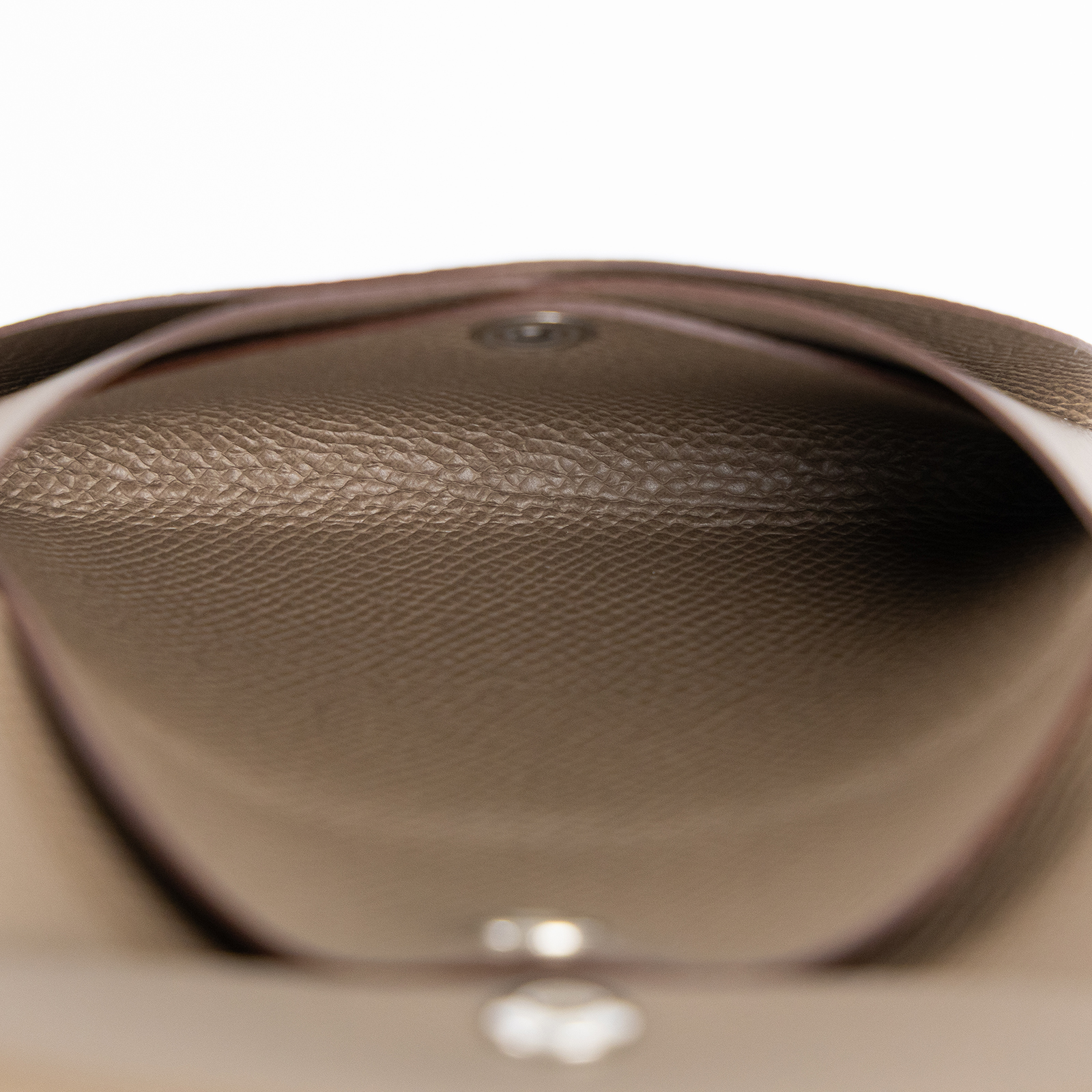 愛馬仕 Hermes Calvi Duo 卡包 大象灰 銀色五金 H083035CK18 W  大象灰CALVI DUO 原廠盒子