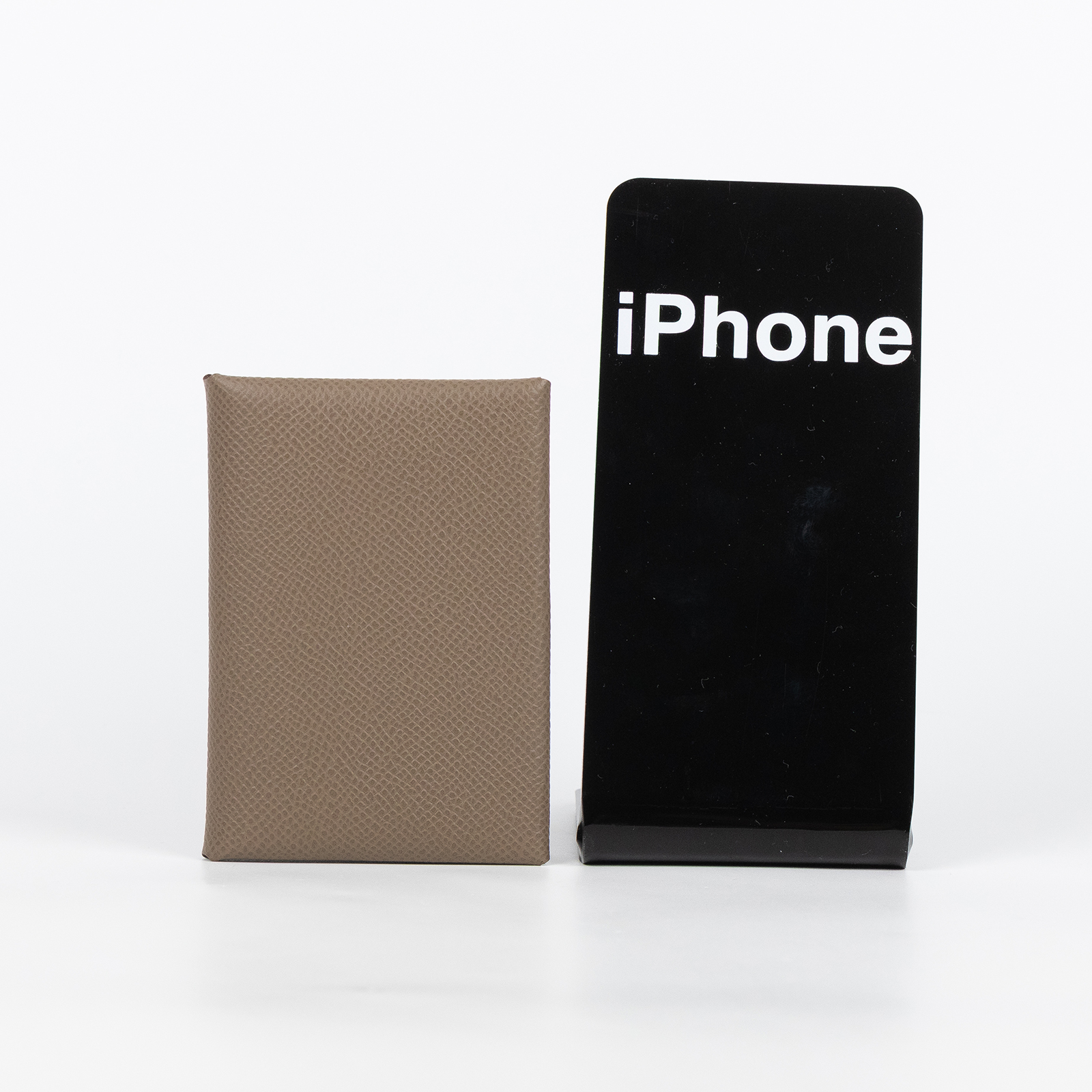 愛馬仕 Hermes Calvi Duo 卡包 大象灰 銀色五金 H083035CK18 W  大象灰CALVI DUO 原廠盒子