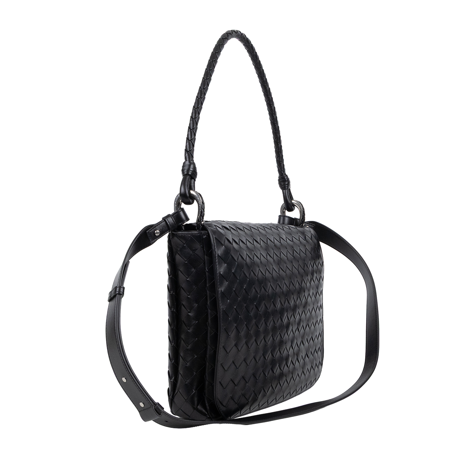 寶緹嘉 BOTTEGA VENETA Swing Messenger 795074V2HL1 黑SWING MESSENGER 防塵袋