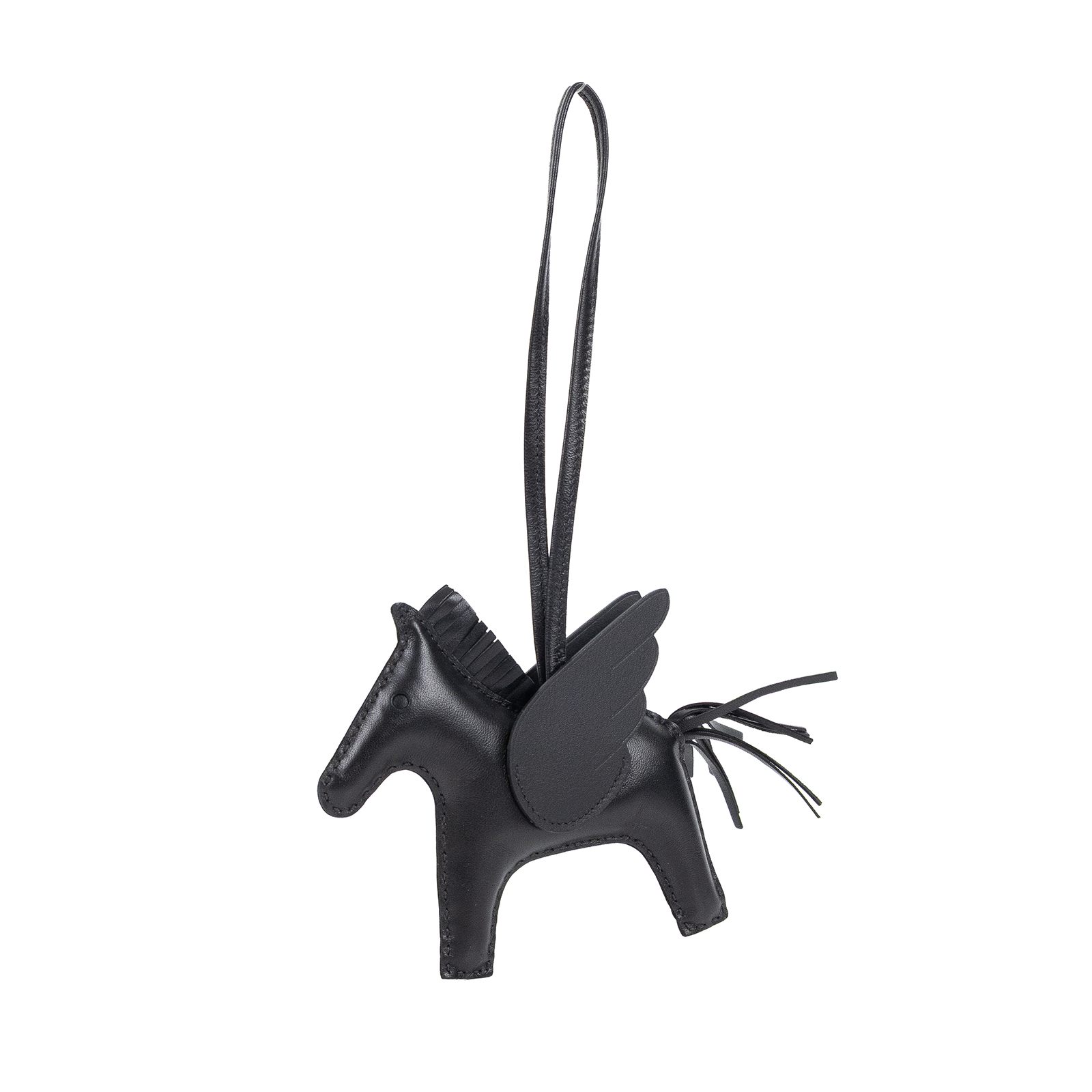 愛馬仕 Hermes Rodeo MM 飛馬 吊飾 黑色 H083011CAAU  B刻 SO BLACK飛馬RODEO MM 原廠盒子