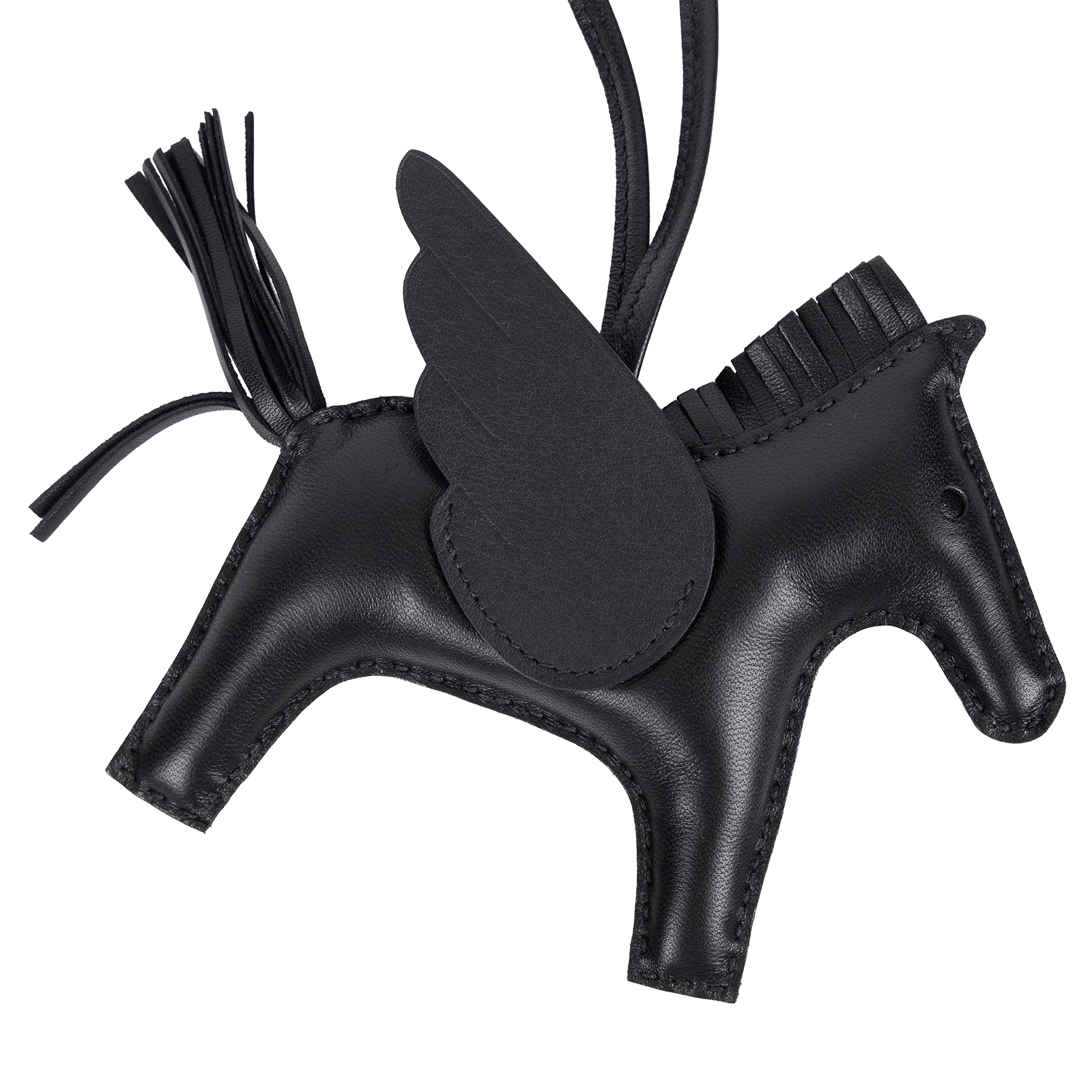 愛馬仕 Hermes Rodeo MM 飛馬 吊飾 黑色 H083011CAAU  B刻 SO BLACK飛馬RODEO MM 原廠盒子