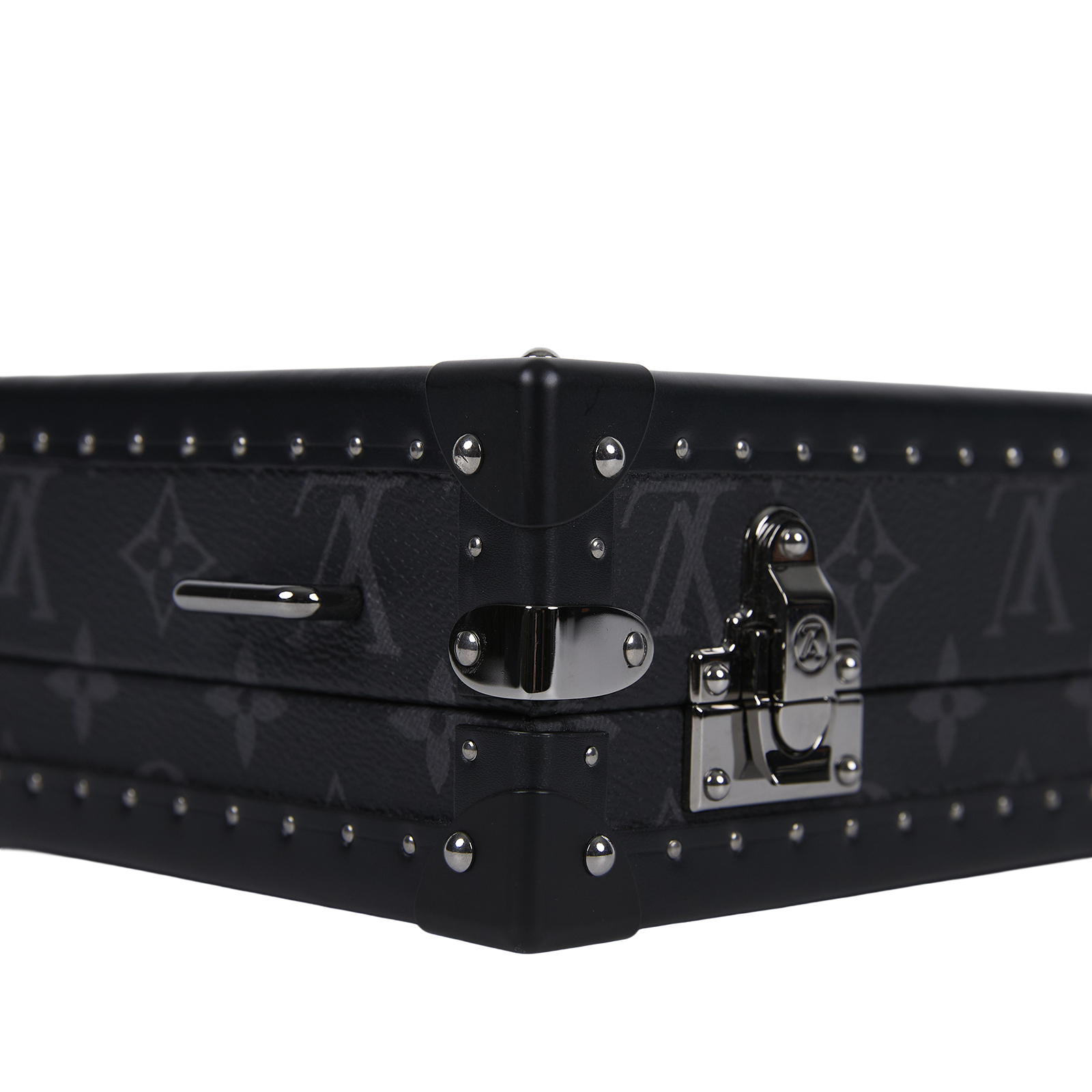 路易威登 LOUIS VUITTON Clutch Box 斜背 硬殼包 硬盒箱 Monogram Eclipse M20251 晶片款  原廠盒子/防塵袋/背帶/購買證明