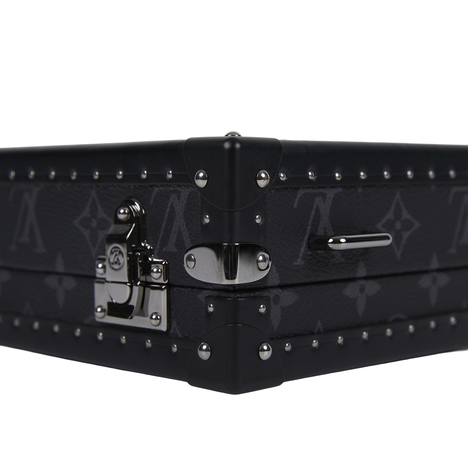 路易威登 LOUIS VUITTON Clutch Box 斜背 硬殼包 硬盒箱 Monogram Eclipse M20251 晶片款  原廠盒子/防塵袋/背帶/購買證明