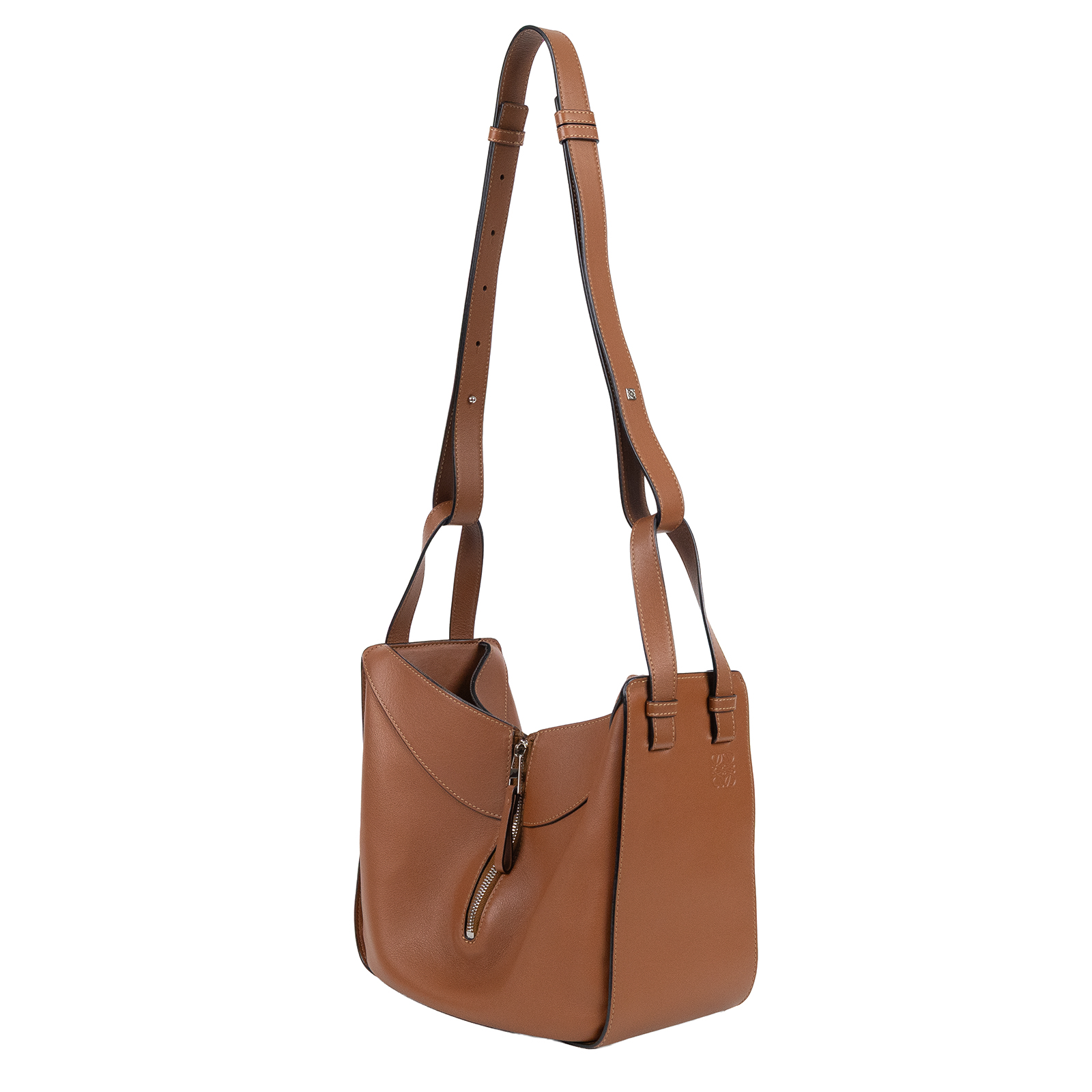 羅意威 LOEWE Hammock 手提包 小型 經典小牛皮  387.30.S35 焦糖HAMMOCK SMALL 防塵袋