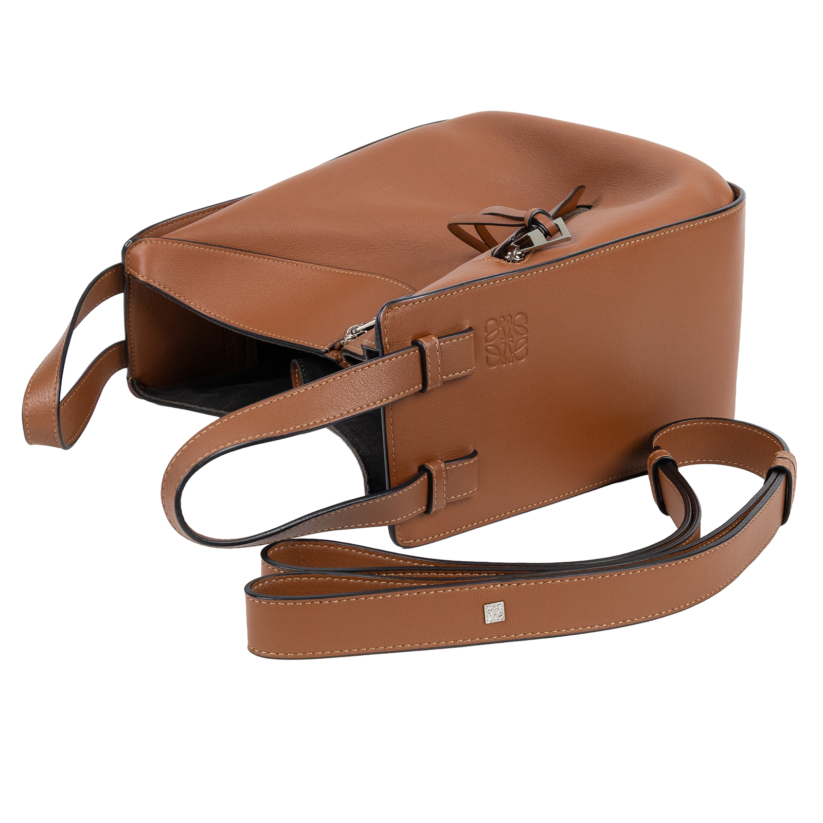 羅意威 LOEWE Hammock 手提包 小型 經典小牛皮  387.30.S35 焦糖HAMMOCK SMALL 防塵袋