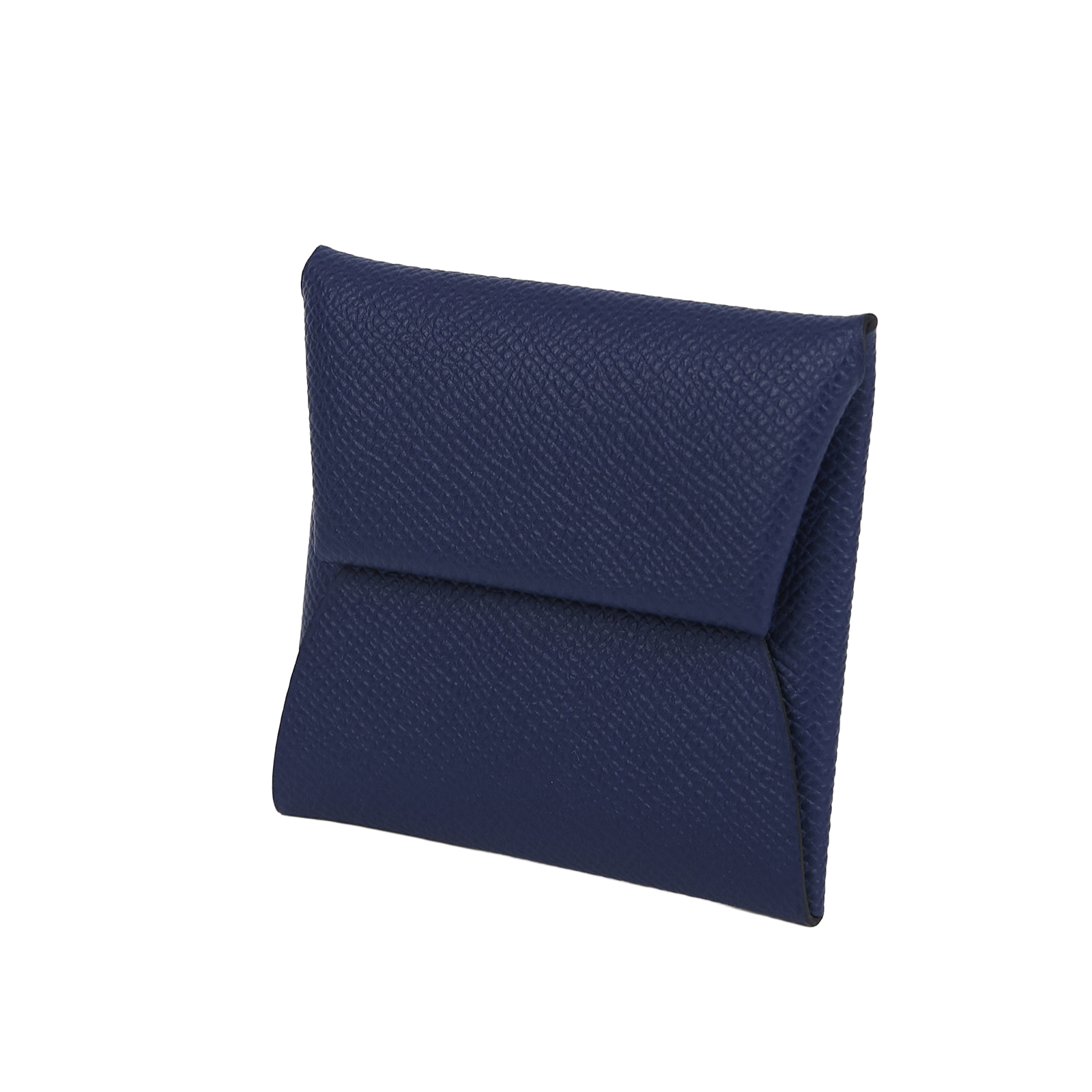 愛馬仕 Hermes Bastia 零錢包 大象灰 H041054CK K  深藍BASTIA 原廠盒子