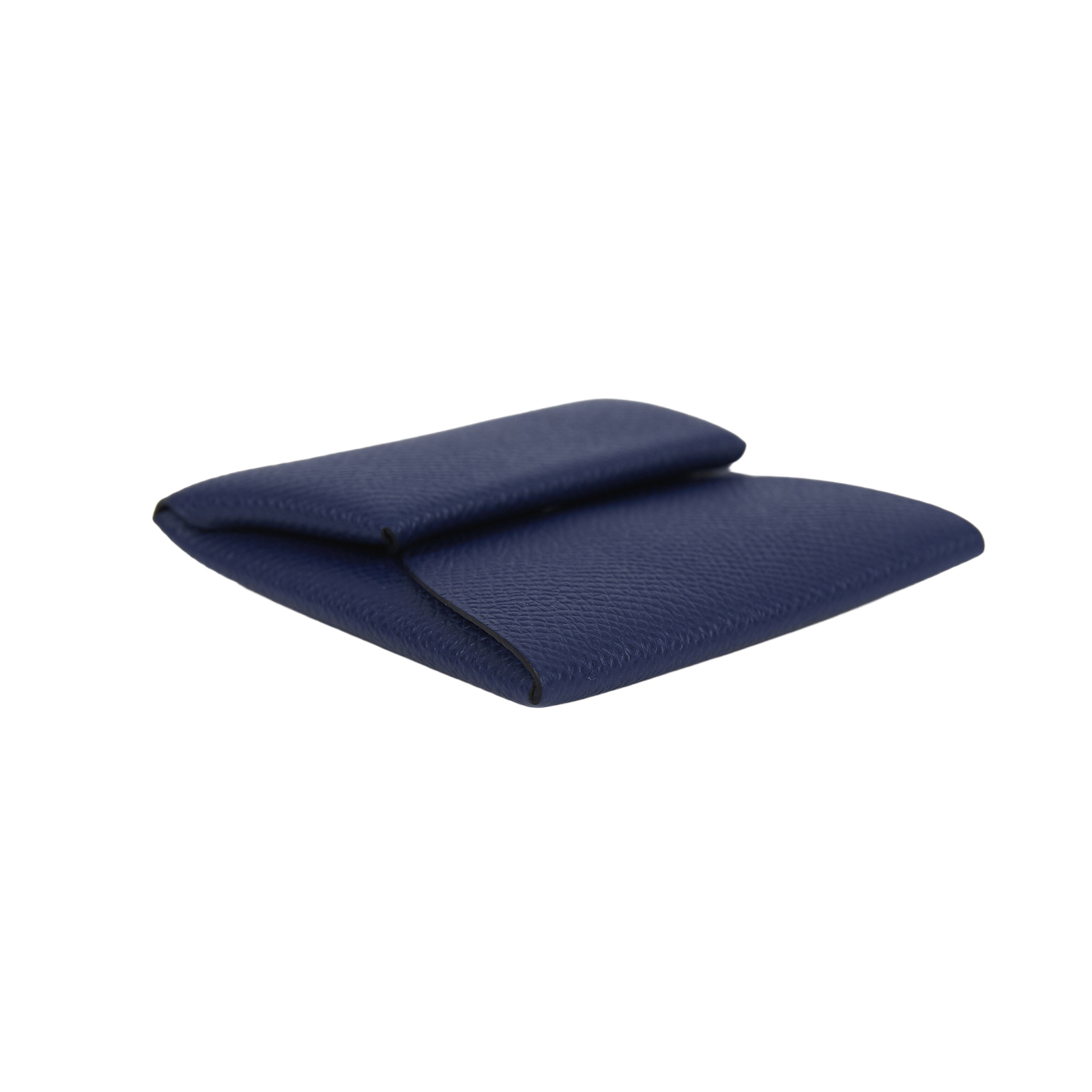 愛馬仕 Hermes Bastia 零錢包 大象灰 H041054CK K  深藍BASTIA 原廠盒子