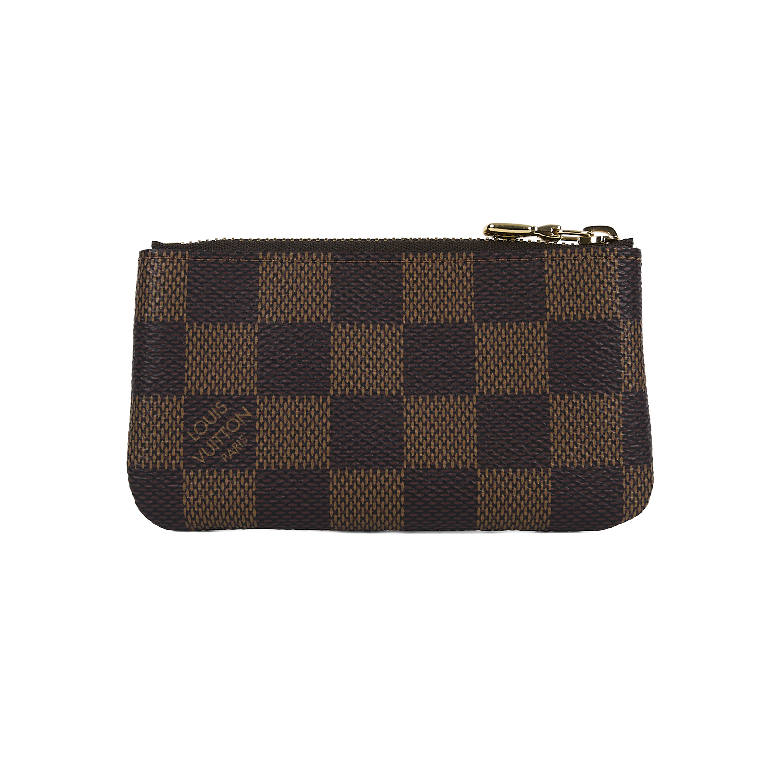 路易威登 LOUIS VUITTON 鑰匙零錢包 吊飾 棋盤格 棕色 N62658 晶片款 棋盤鑰匙包 原廠盒子