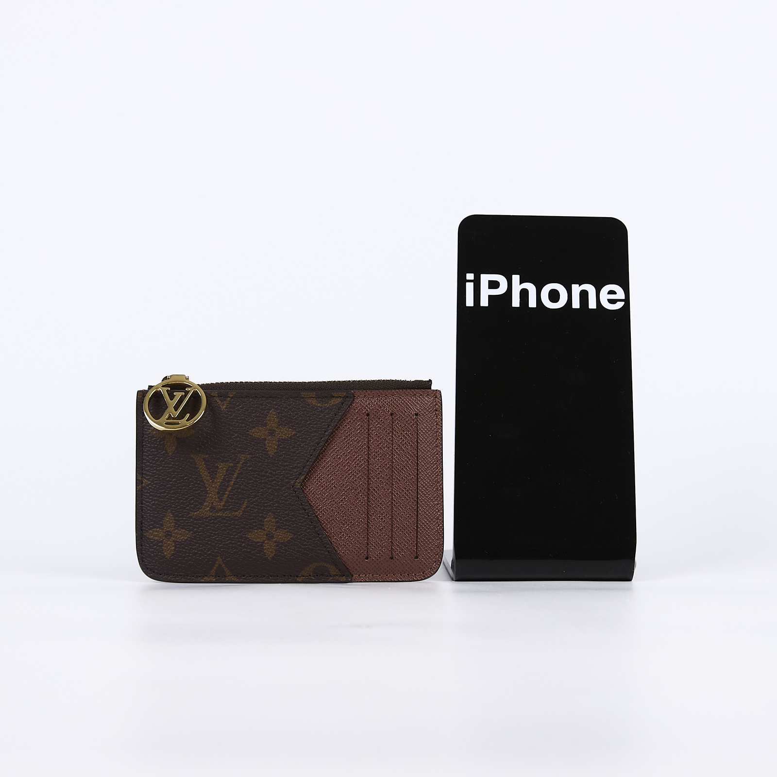 路易威登 LOUIS VUITTON Romy 名片夾 經典帆布 棕色 M81880 晶片款 原花ROMY卡包 原廠盒子/防塵袋/購買證明