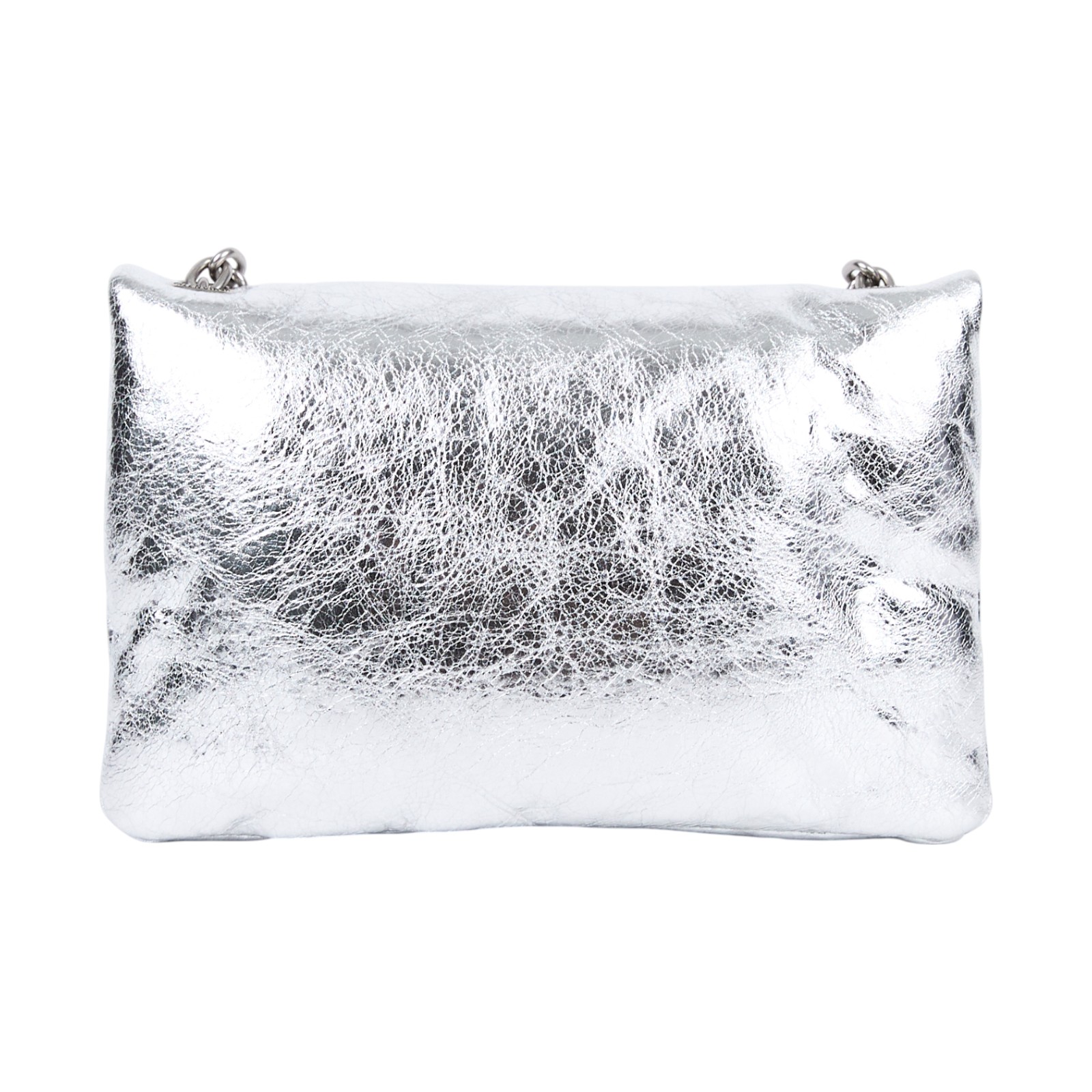 巴黎世家 BALENCIAGA Monaco 肩背包 迷你 8105622AAYQ 銀MONACO NANO 防塵袋