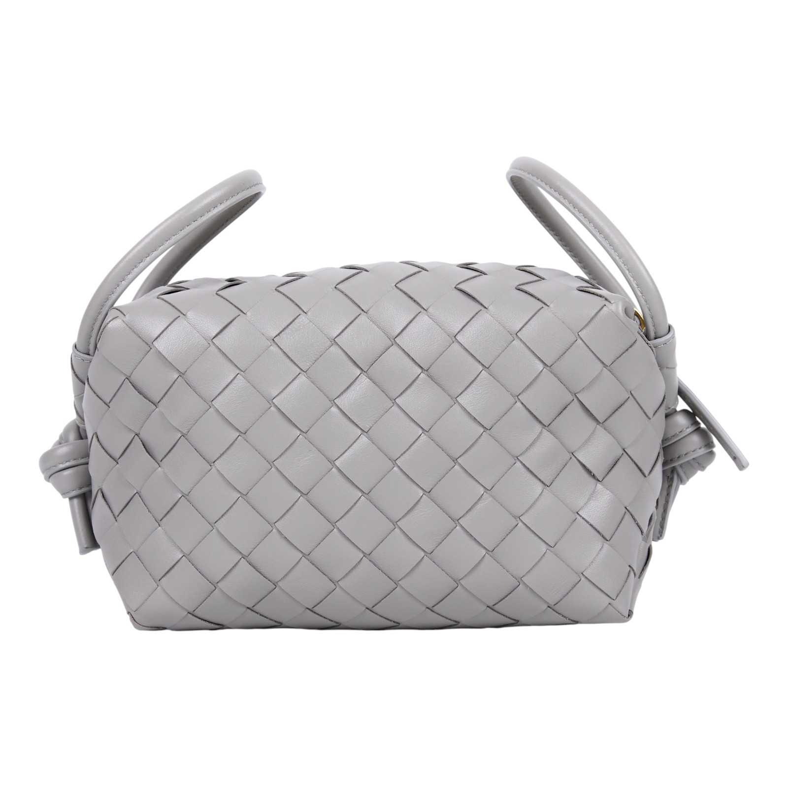 寶緹嘉 BOTTEGA VENETA Loop Top 編織 手提包 肩背包 796615V2HL1 灰TOP HANDLE LOOP 防塵袋