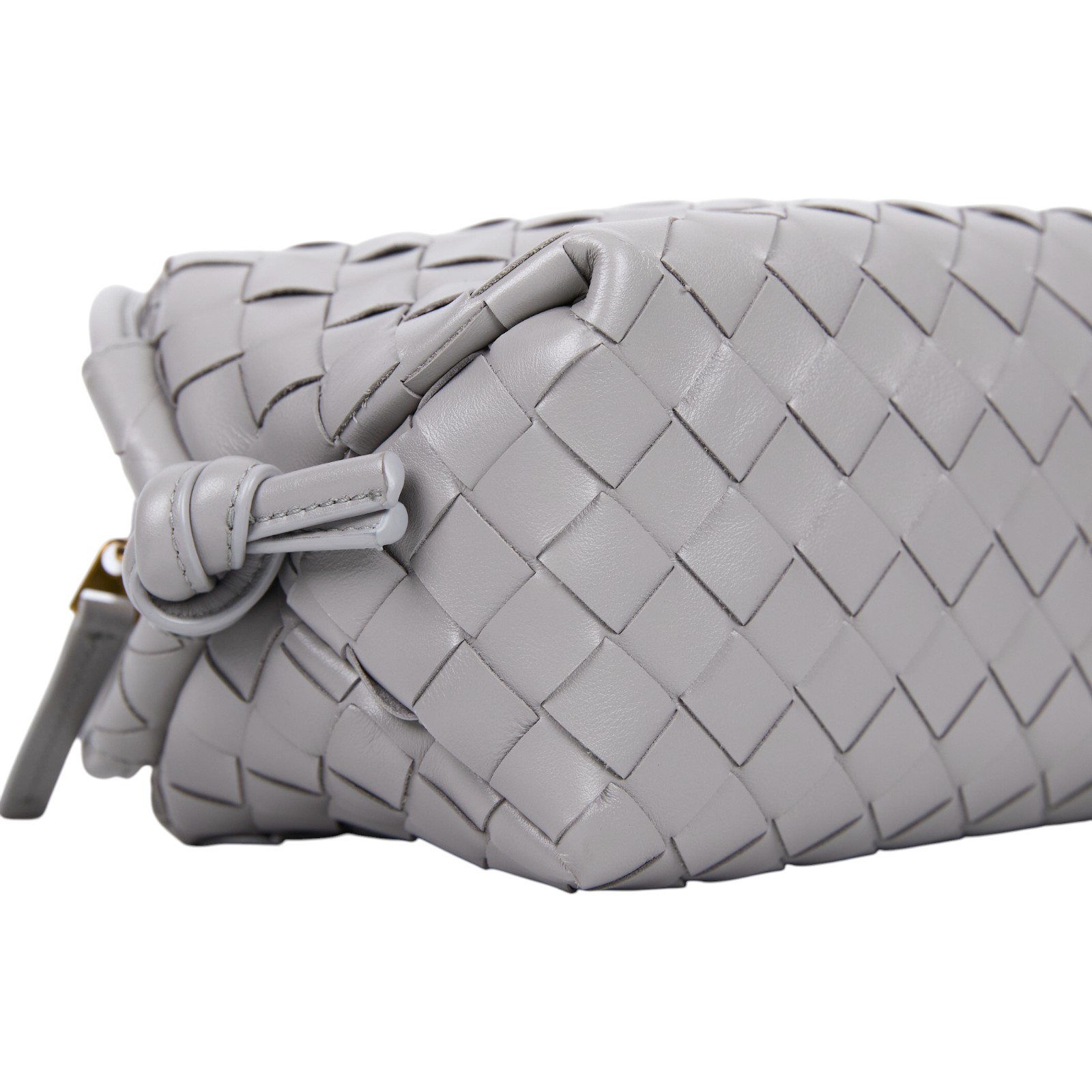 寶緹嘉 BOTTEGA VENETA Loop Top 編織 手提包 肩背包 796615V2HL1 灰TOP HANDLE LOOP 防塵袋