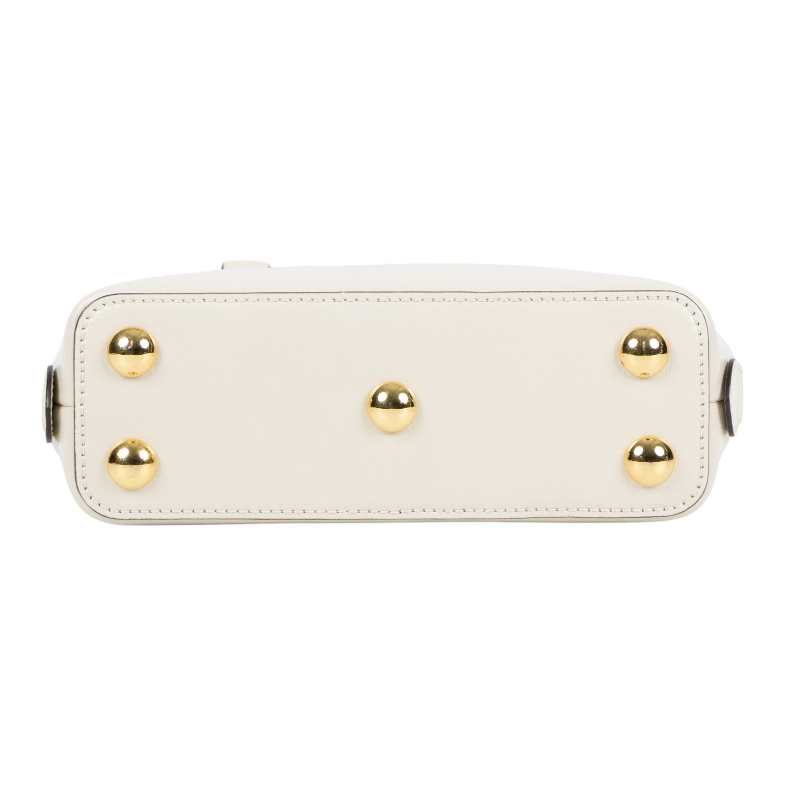 古馳 GUCCI Horsebit 1955 迷你 貝殼包 640716 XH1773 白邊1955 2WAY 原廠盒子/防塵袋/背帶