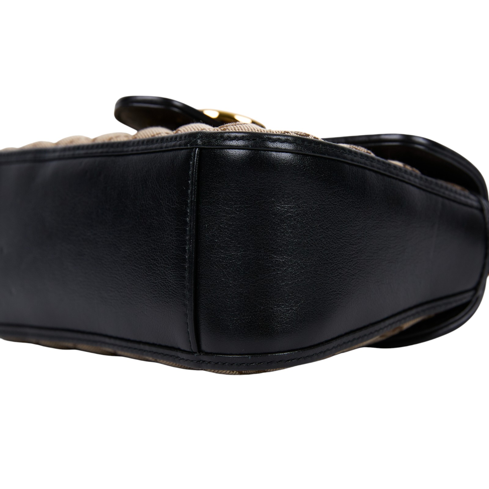 古馳 GUCCI GG Marmont 斜背 手提包 583571 HEKVG 棕帆布MARMONT HANDLE 原廠盒子