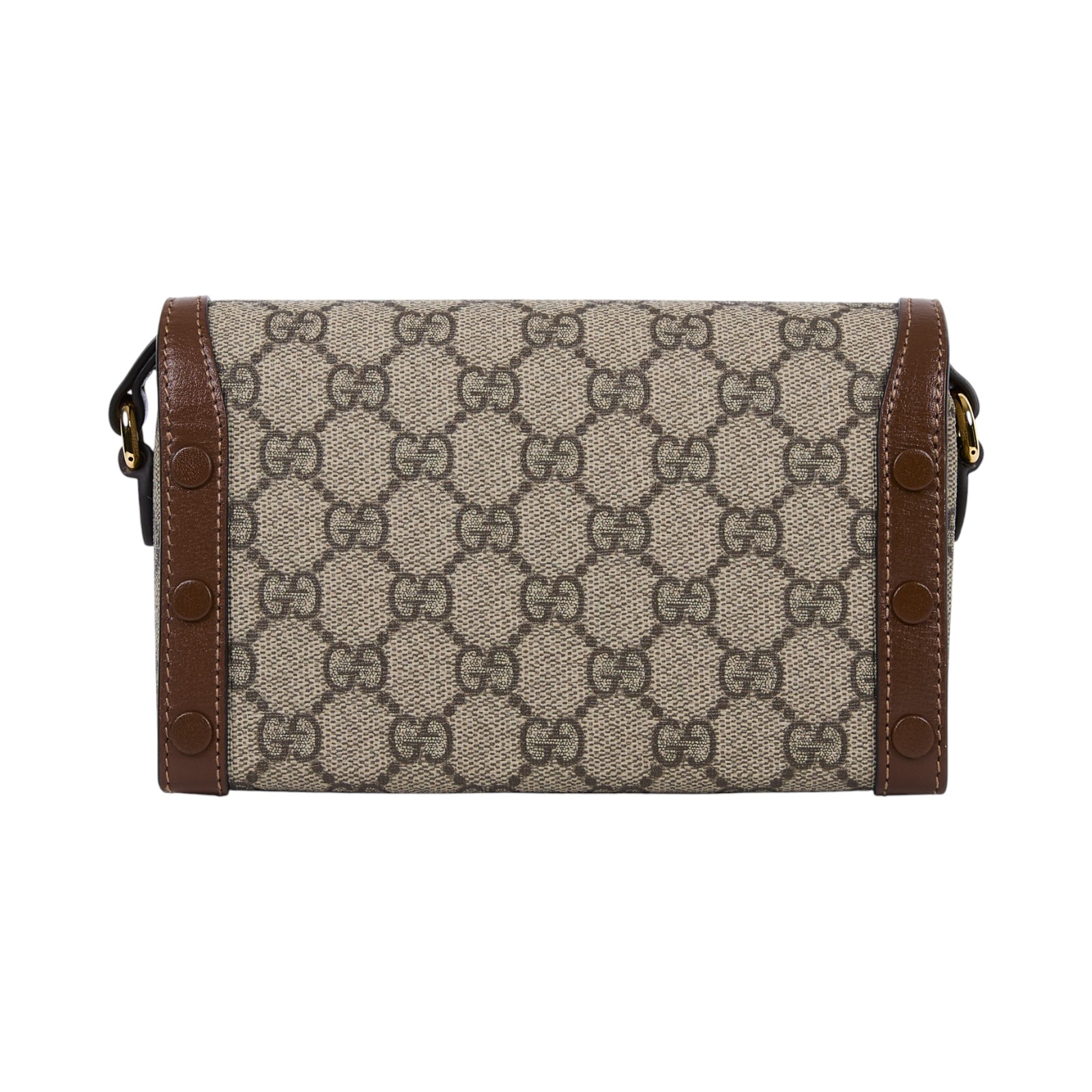 古馳 GUCCI Horsebit 1955 馬銜扣 迷你袋 斜背包 烏木色 699296 92TCG 棕1955 HORSEBIT MINI 原廠盒子/防塵袋