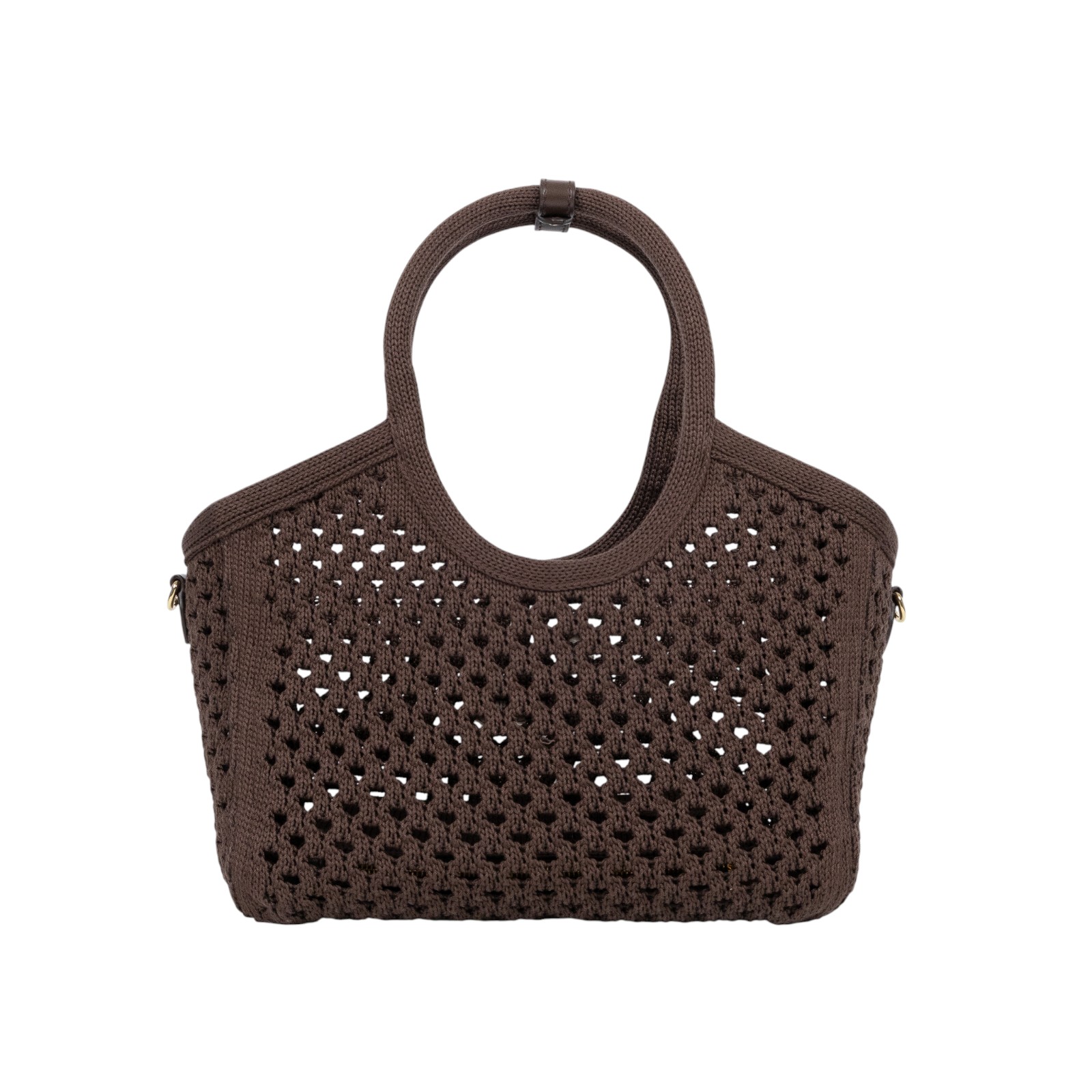 繆繆 MIU MIU IVY 織物手袋 小型 5BA284_2F8E 咖啡編織IVY 防塵袋/購買證明