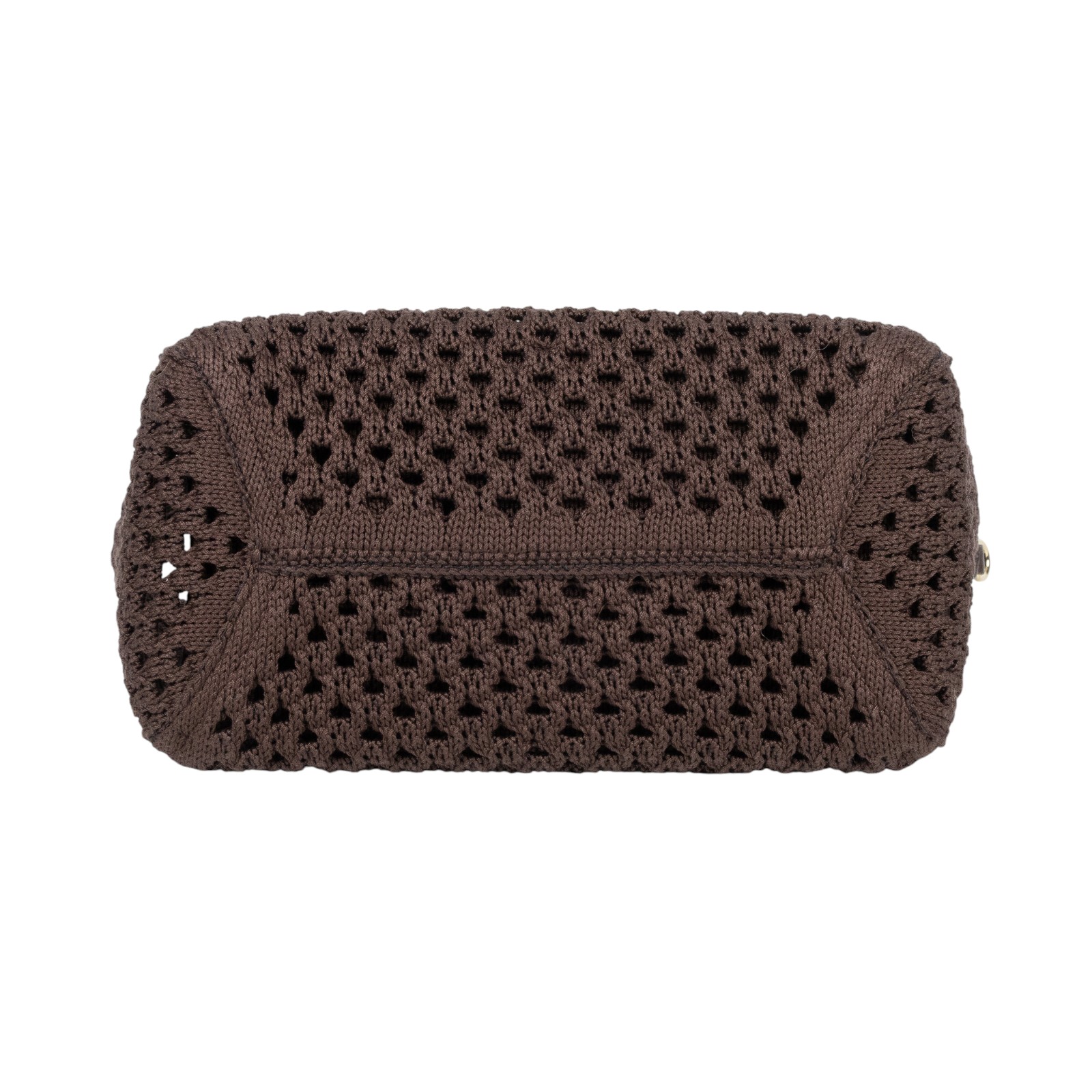 繆繆 MIU MIU IVY 織物手袋 小型 5BA284_2F8E 咖啡編織IVY 防塵袋/購買證明