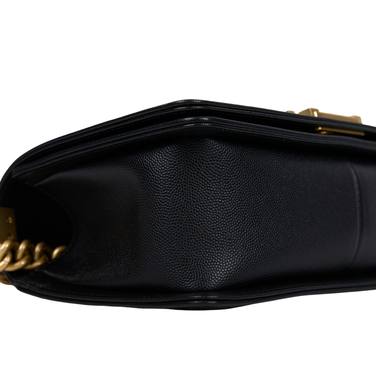 香奈兒 CHANEL Boy 25 口蓋包 A67086 晶片款 黑金荔枝BOY25 原廠盒子/防塵袋