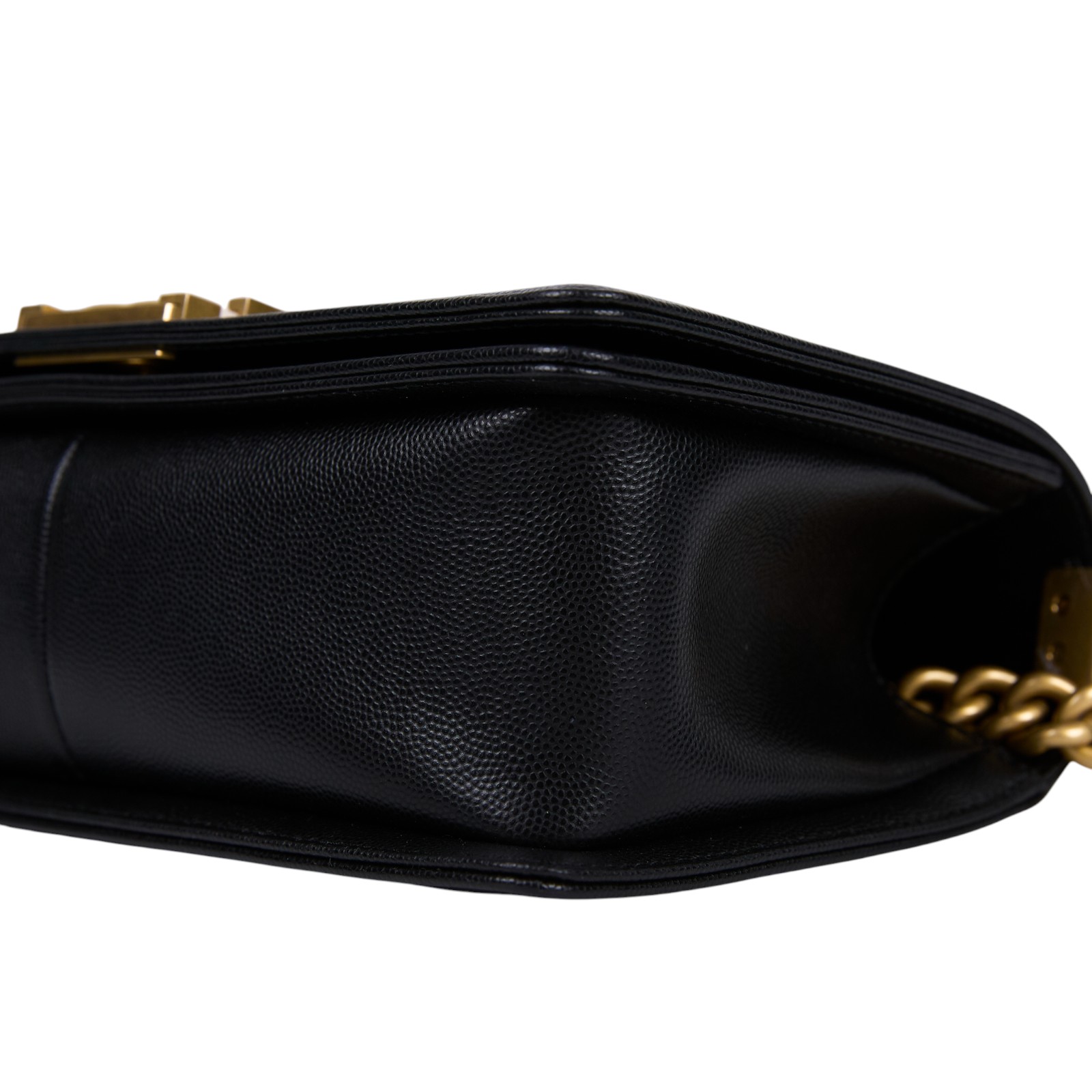 香奈兒 CHANEL Boy 25 口蓋包 A67086 晶片款 黑金荔枝BOY25 原廠盒子/防塵袋