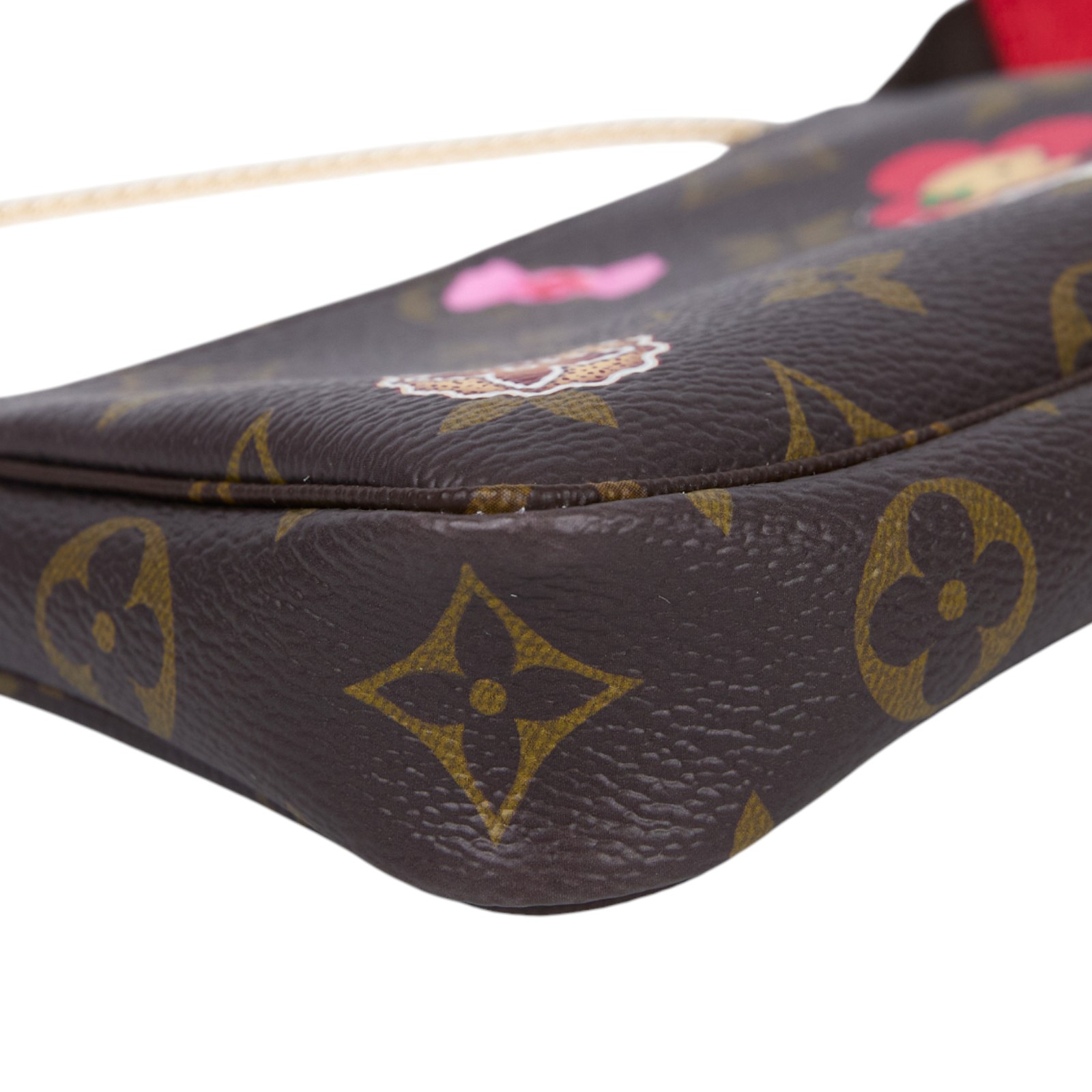 路易威登 LOUIS VUITTON Mini Pochette Accessoires Vivienne 聖誕節 麻將包 M12205 晶片款  防塵袋