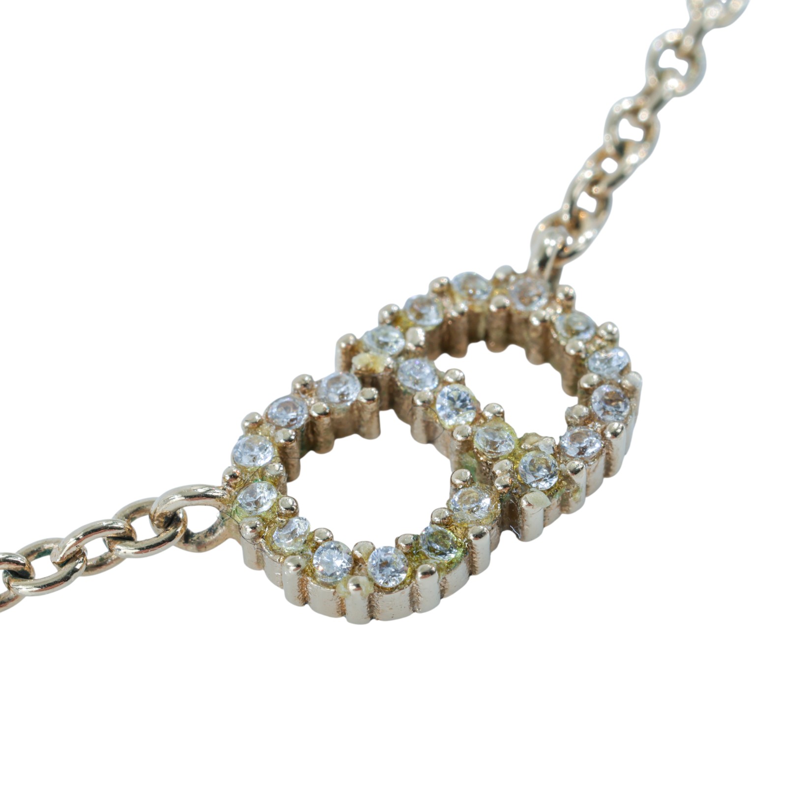 迪奧 CHRISTIAN DIOR Petit CD 項鍊 N2241WOMCY 金色Petit CD 項鍊 防塵袋/原廠盒子