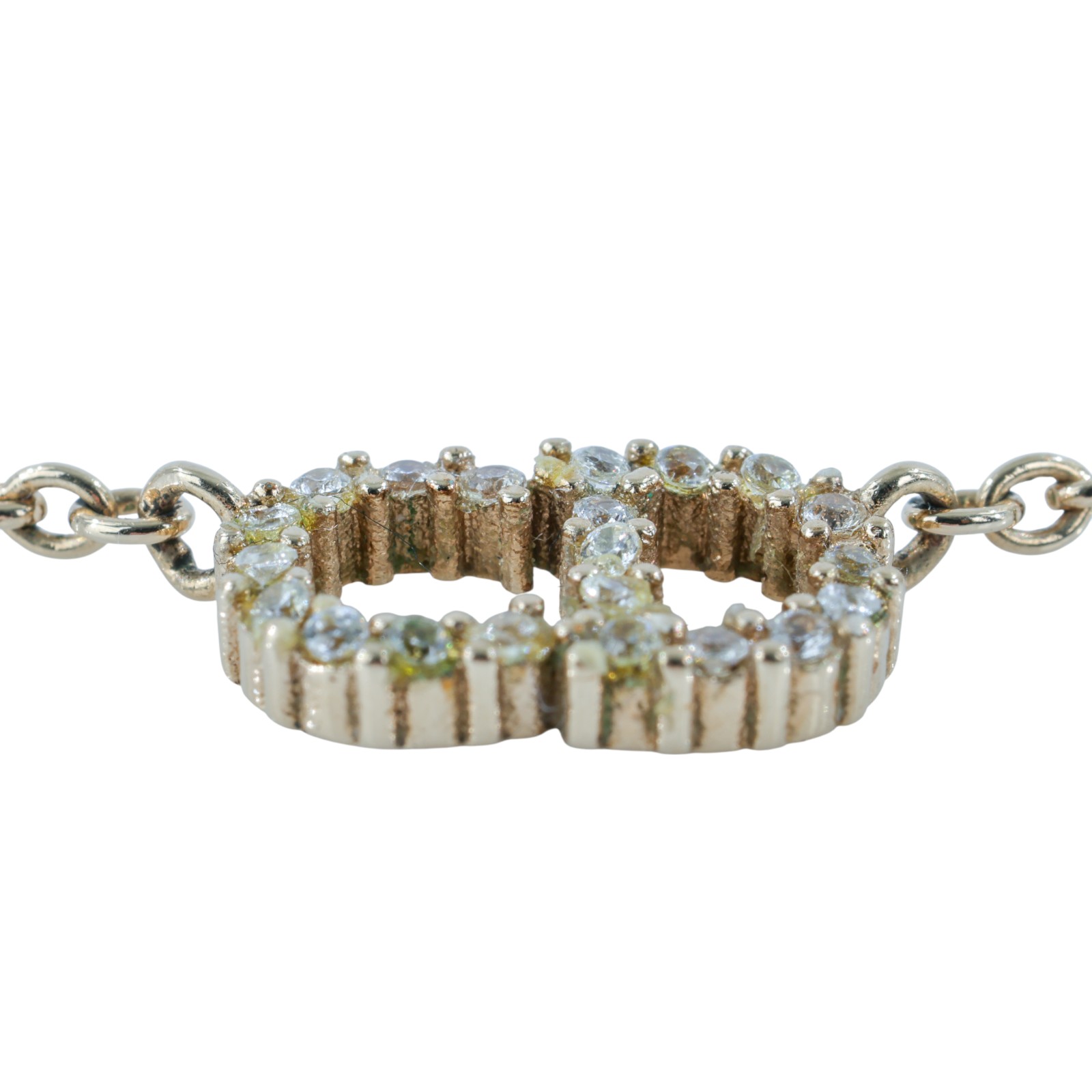 迪奧 CHRISTIAN DIOR Petit CD 項鍊 N2241WOMCY 金色Petit CD 項鍊 防塵袋/原廠盒子