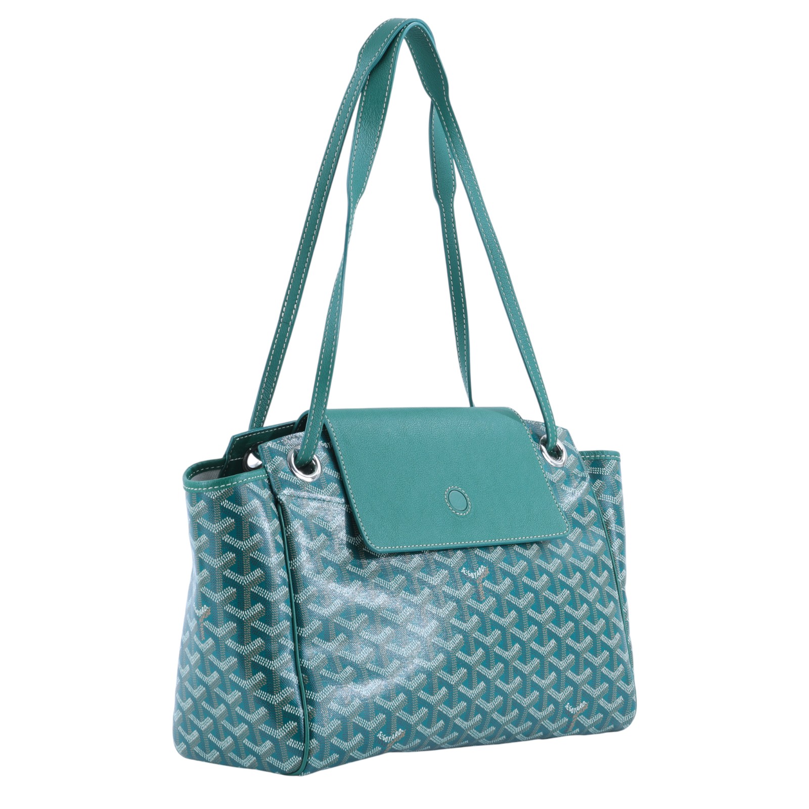 高雅德 GOYARD Rouette Souple PM 肩背包 ROUETTPMLTY 綠ROUETTE PM 防塵袋