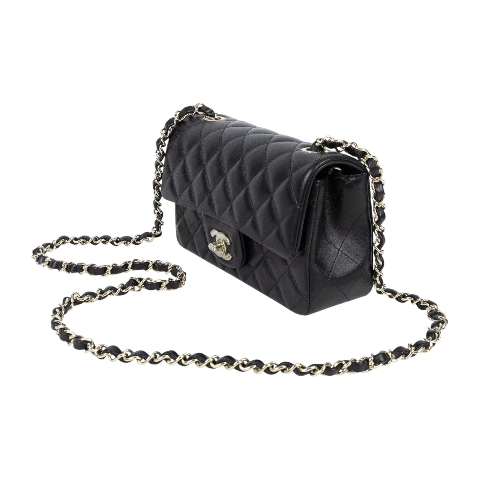 香奈兒 CHANEL CF 迷你 口蓋包 A69900 Y04059 晶片款 黑羊COCO20 原廠盒子/防塵袋/購買證明