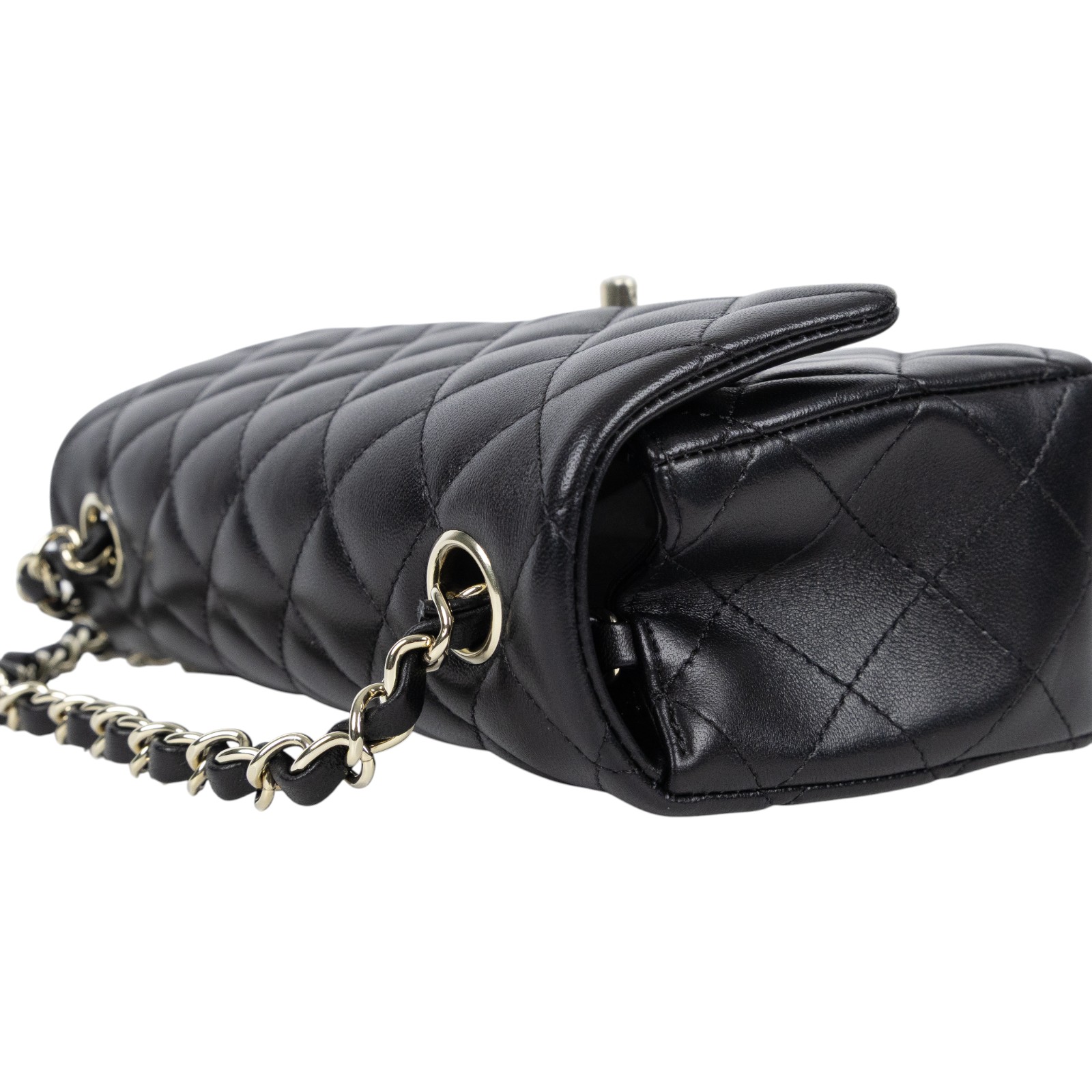 香奈兒 CHANEL CF 迷你 口蓋包 A69900 Y04059 晶片款 黑羊COCO20 原廠盒子/防塵袋/購買證明