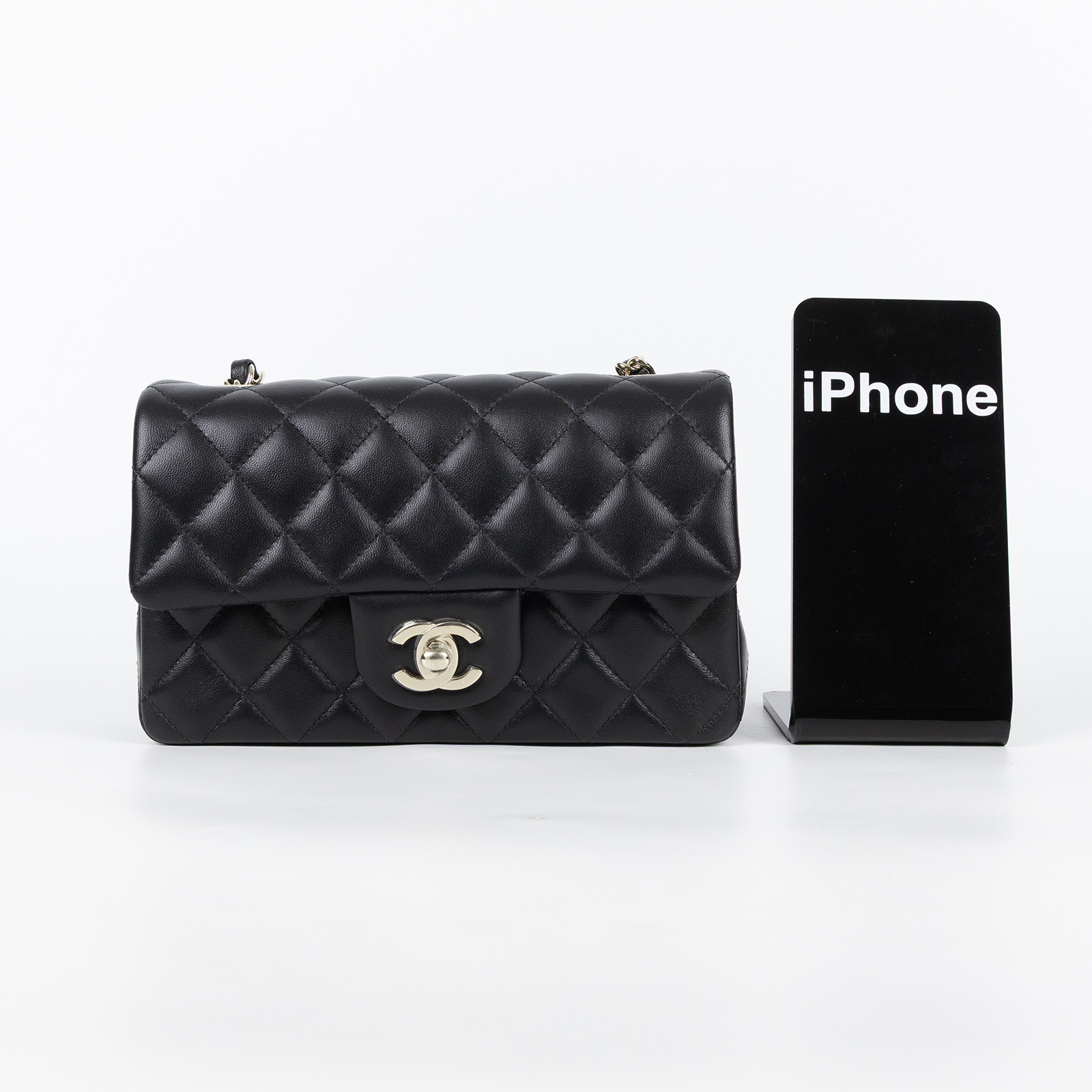 香奈兒 CHANEL CF 迷你 口蓋包 A69900 Y04059 晶片款 黑羊COCO20 原廠盒子/防塵袋/購買證明