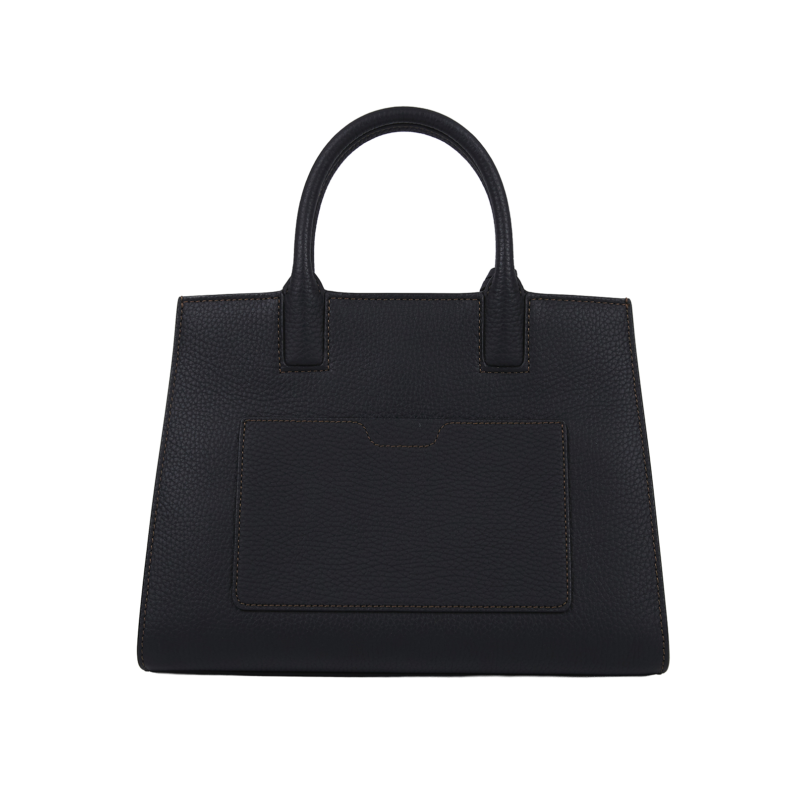 博柏利 BURBERRY Frances TB Plaque 手提包 肩背包 托特包 8072511 黑TB 2WAY 無附屬品