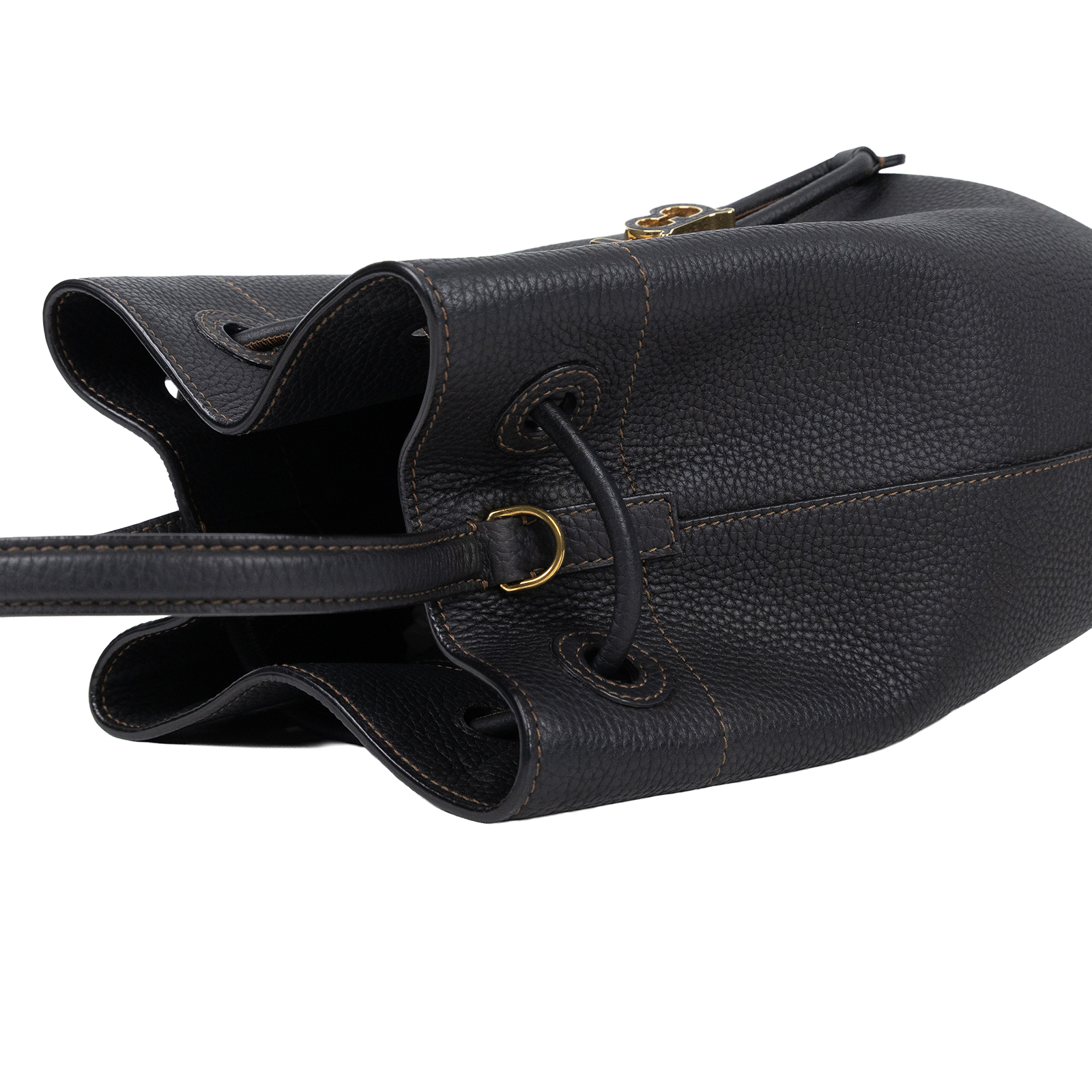 博柏利 BURBERRY TB Bag 水桶包 8055691 黑TB水桶包 無附屬品