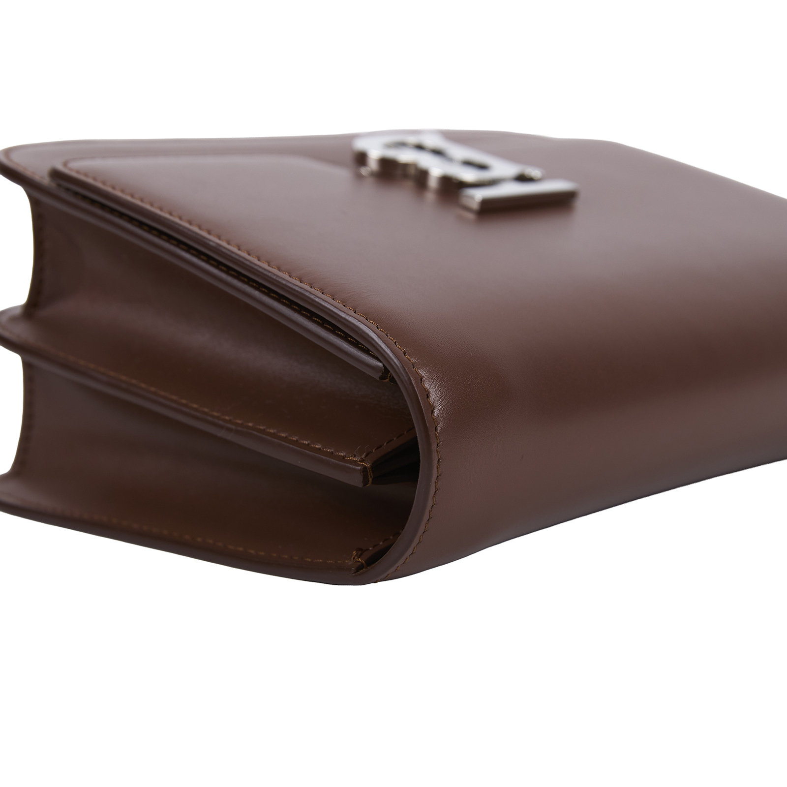 博柏利 BURBERRY TB 斜背包 手拿包 8027205 棕TB肩背包 防塵袋