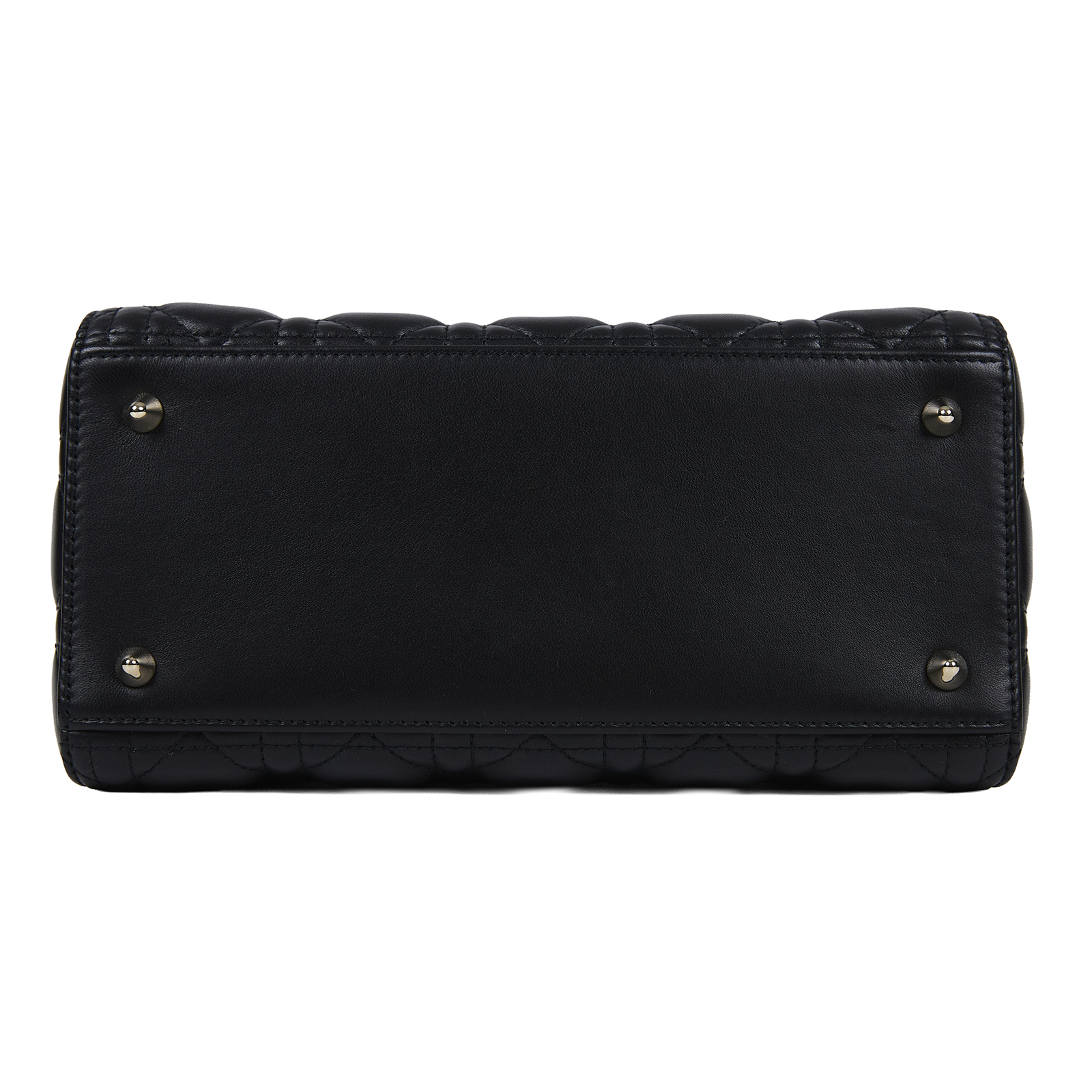 迪奧 CHRISTIAN DIOR Lady Dior 中型 手提 羊皮 藤格纹 M0565ONGEM900  原廠盒子/防塵袋/台灣購買證明/背帶