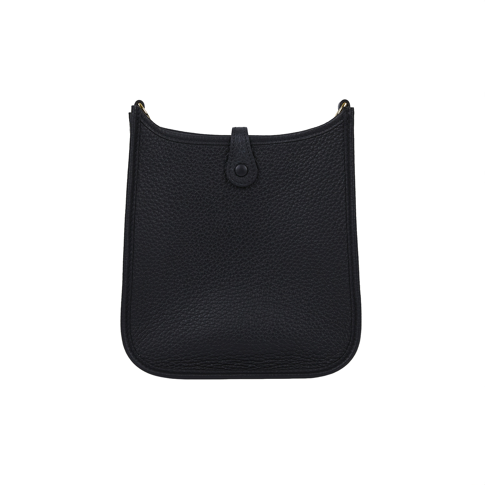 愛馬仕 Hermes Evelyne Bag Mini 伊芙琳包 Evelyne 16 黑色 金色五金 H069426CC89   原廠盒子/防塵袋/購買證明影本