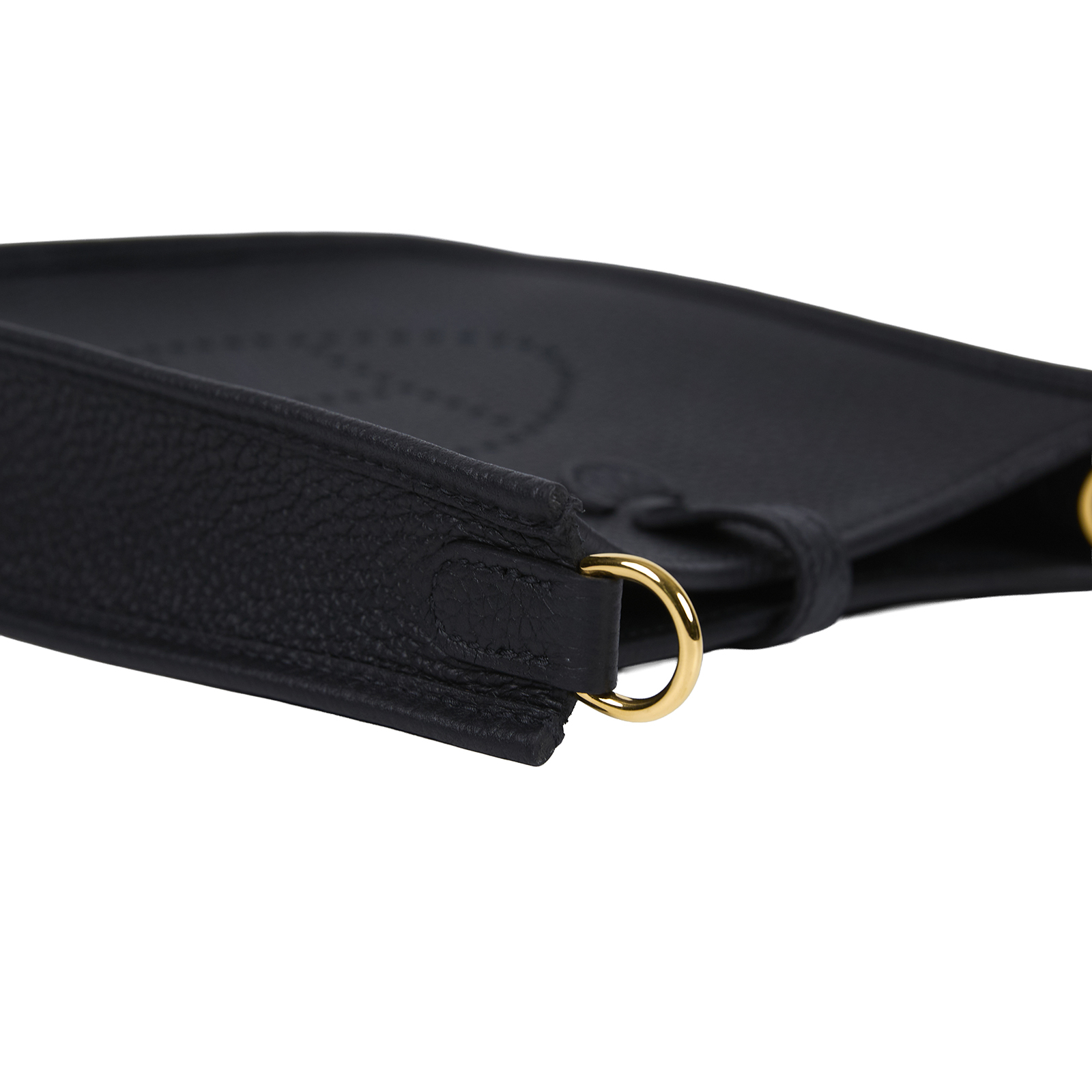 愛馬仕 Hermes Evelyne Bag Mini 伊芙琳包 Evelyne 16 黑色 金色五金 H069426CC89   原廠盒子/防塵袋/購買證明影本