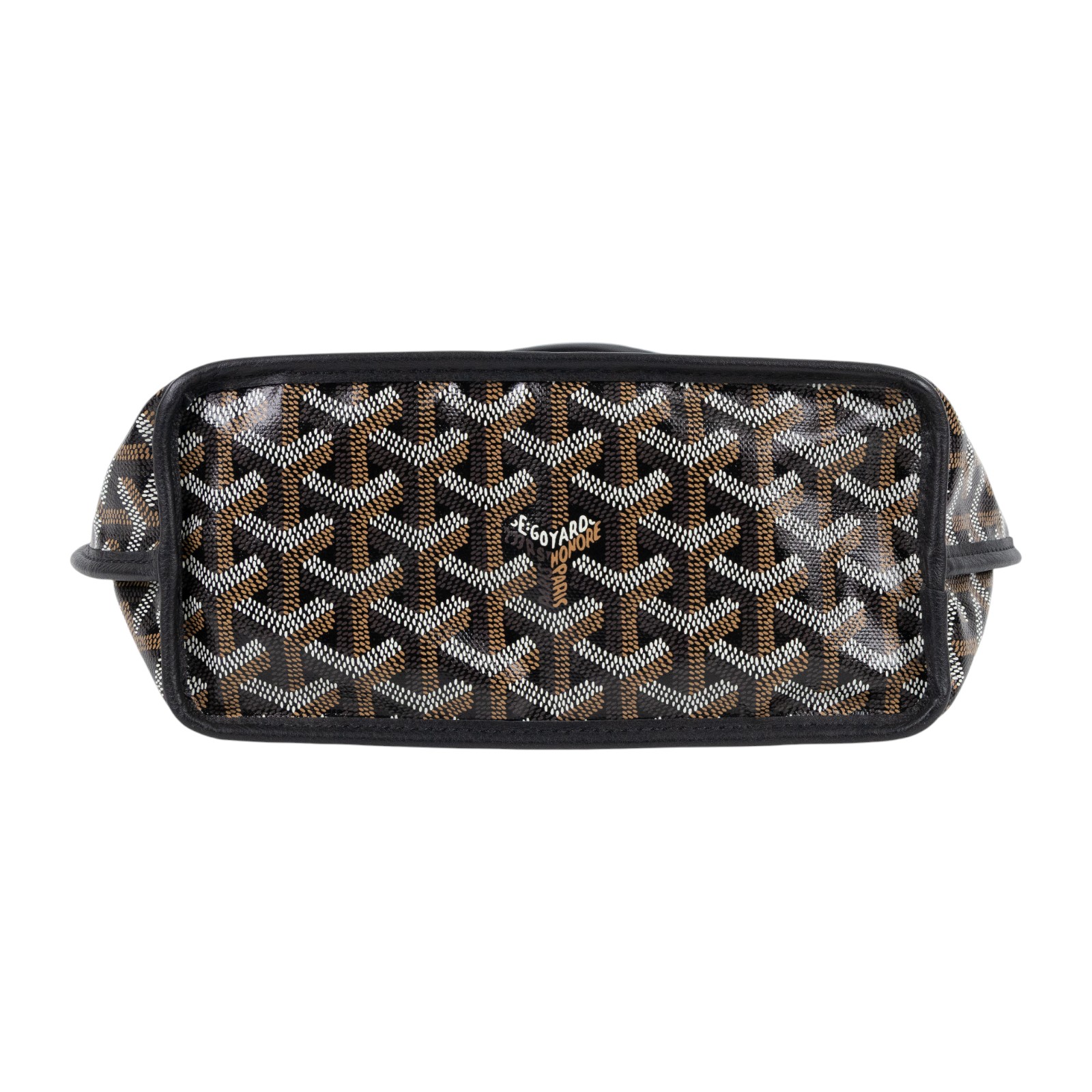 高雅德 GOYARD Anjou Mini Bag 托特包 ANJOUSMINCG 黑ANJOU MINI 防塵袋/購買證明影本