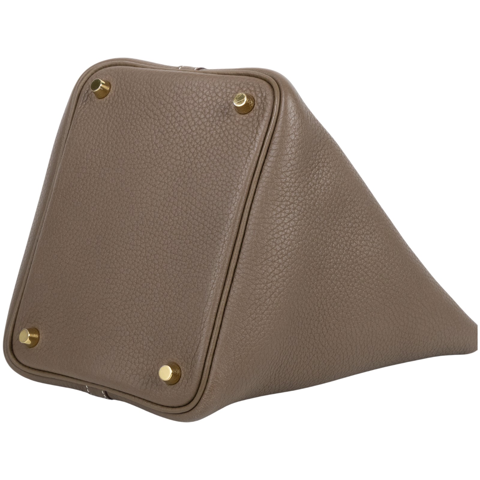 愛馬仕 Hermes Picotin Lock 18 菜籃子包 金色五金 大象灰 H056289CC18 Z刻  原廠盒子/防塵袋/鎖組/收據