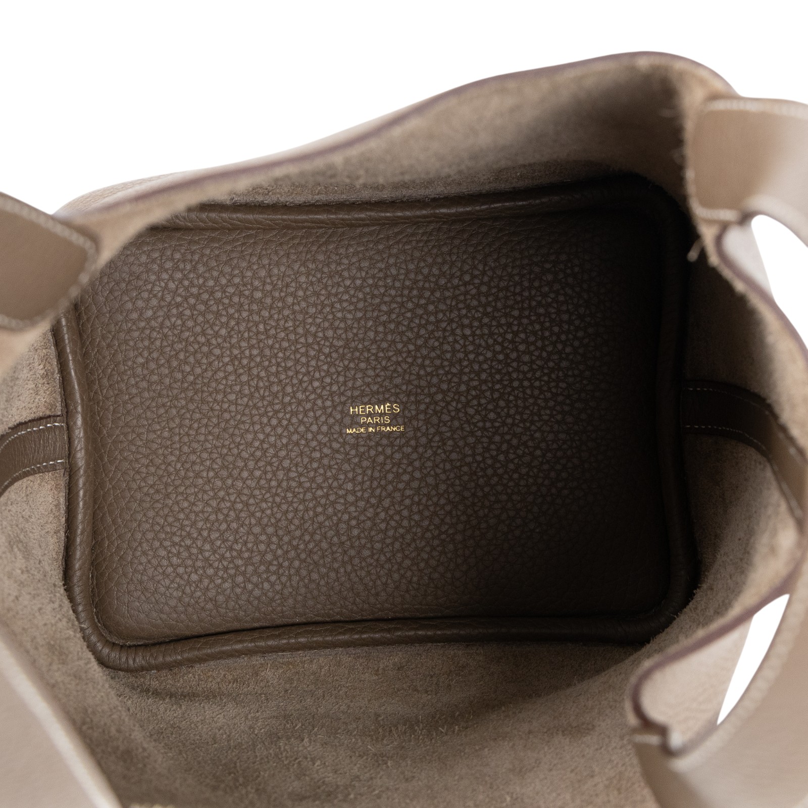 愛馬仕 Hermes Picotin Lock 18 菜籃子包 金色五金 大象灰 H056289CC18 Z刻  原廠盒子/防塵袋/鎖組/收據