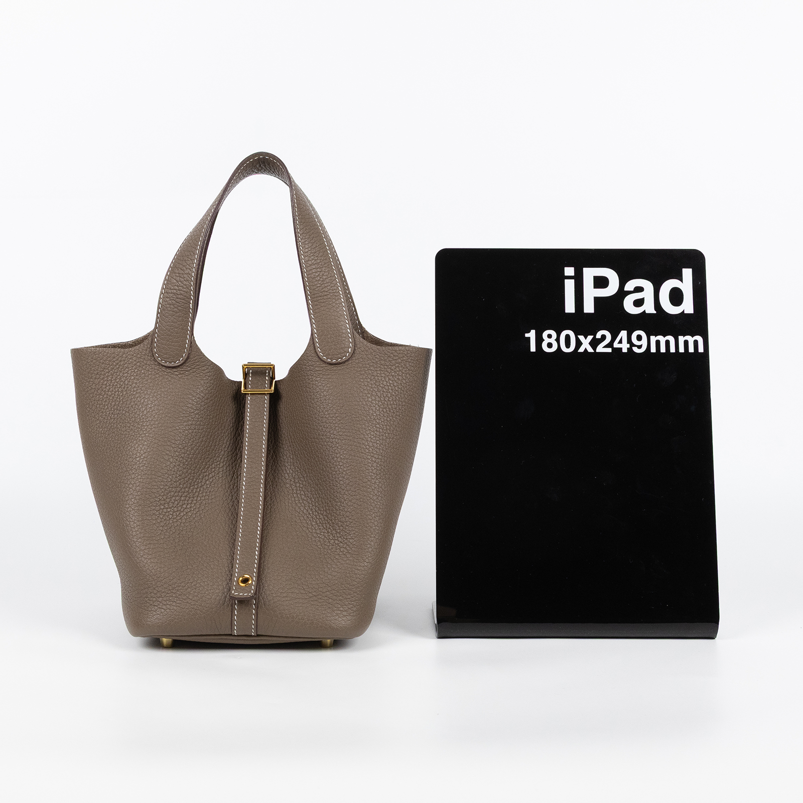 愛馬仕 Hermes Picotin Lock 18 菜籃子包 金色五金 大象灰 H056289CC18 Z刻  原廠盒子/防塵袋/鎖組/收據