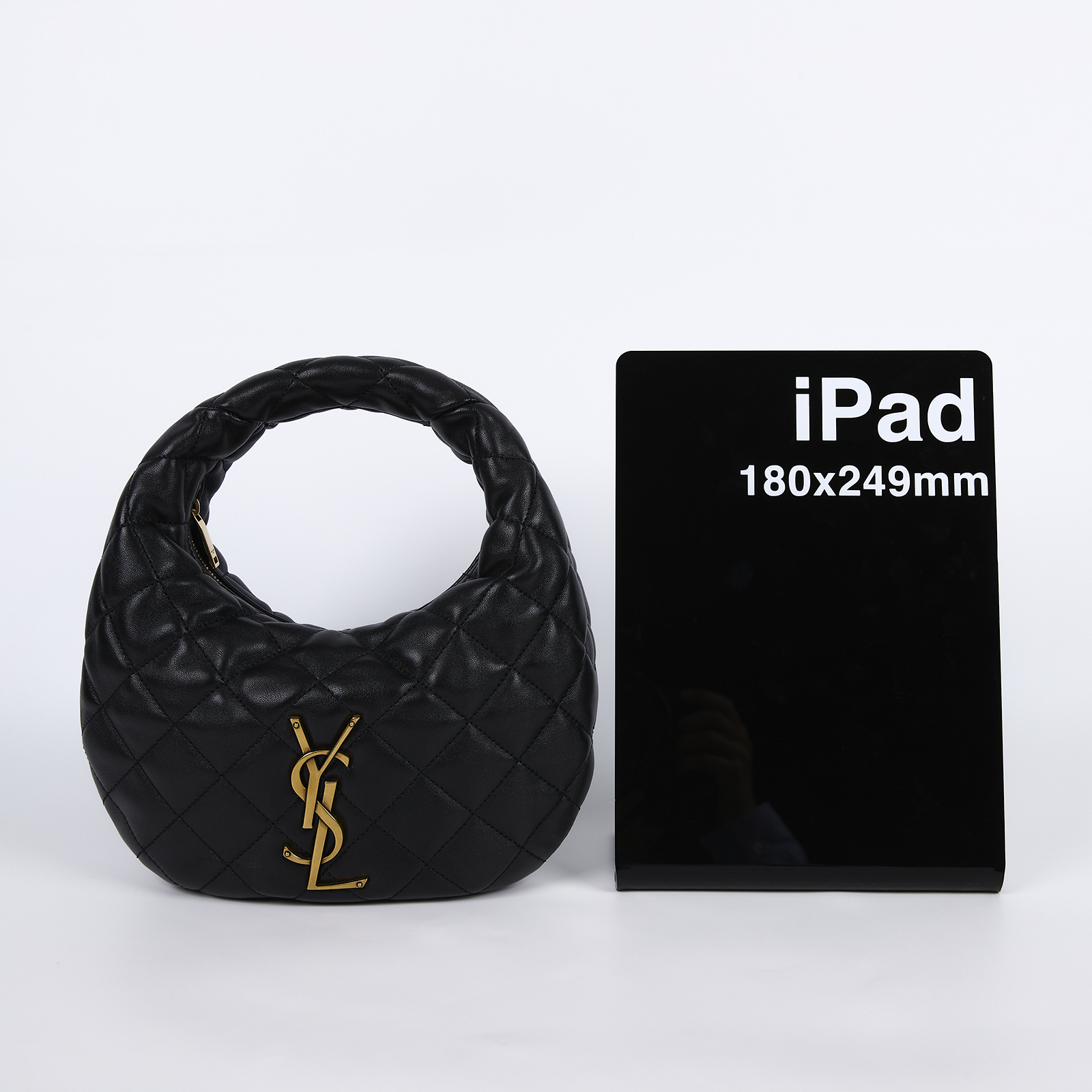 聖羅蘭 YSL SAINT LAURENT Icarino 絎縫 納帕皮 手提包 851689AAANG 黑ICARINO肩背包 原廠盒子/防塵袋/購買證明